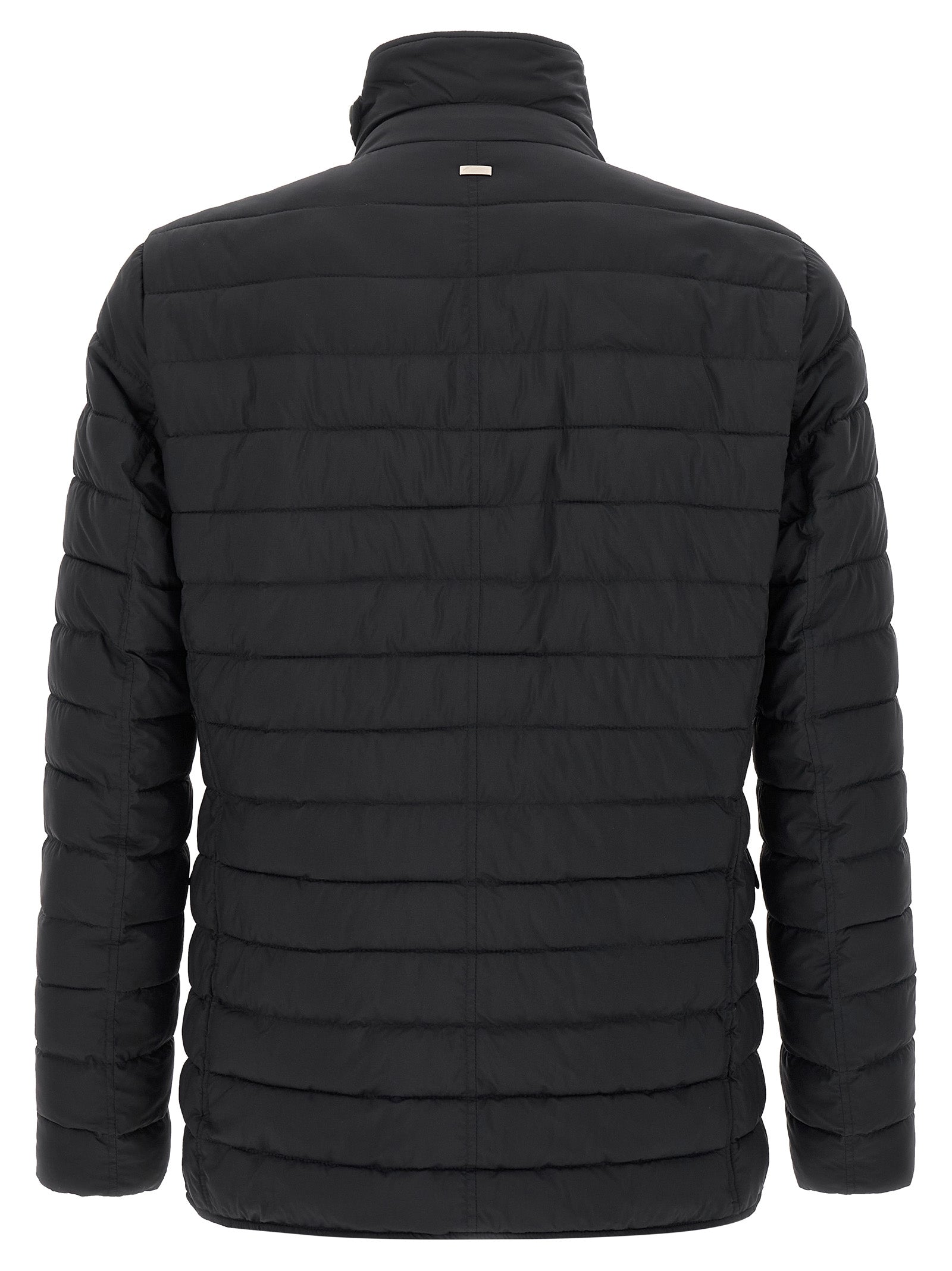 Herno Blue Polyamide Full-Length Men's Jacket