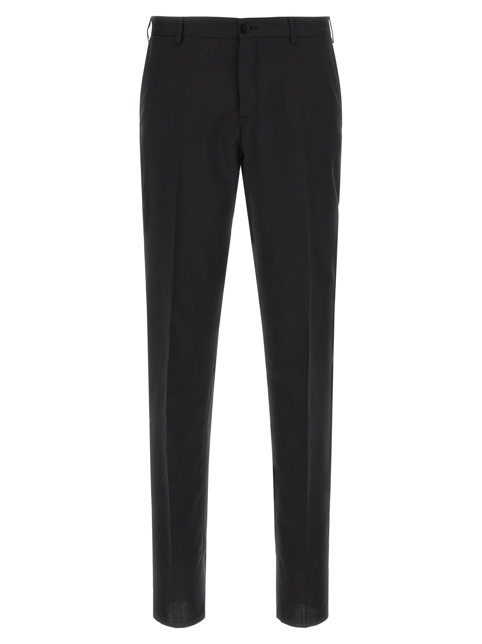 Pal Zileri Black Wool Two-Piece Men's Suit