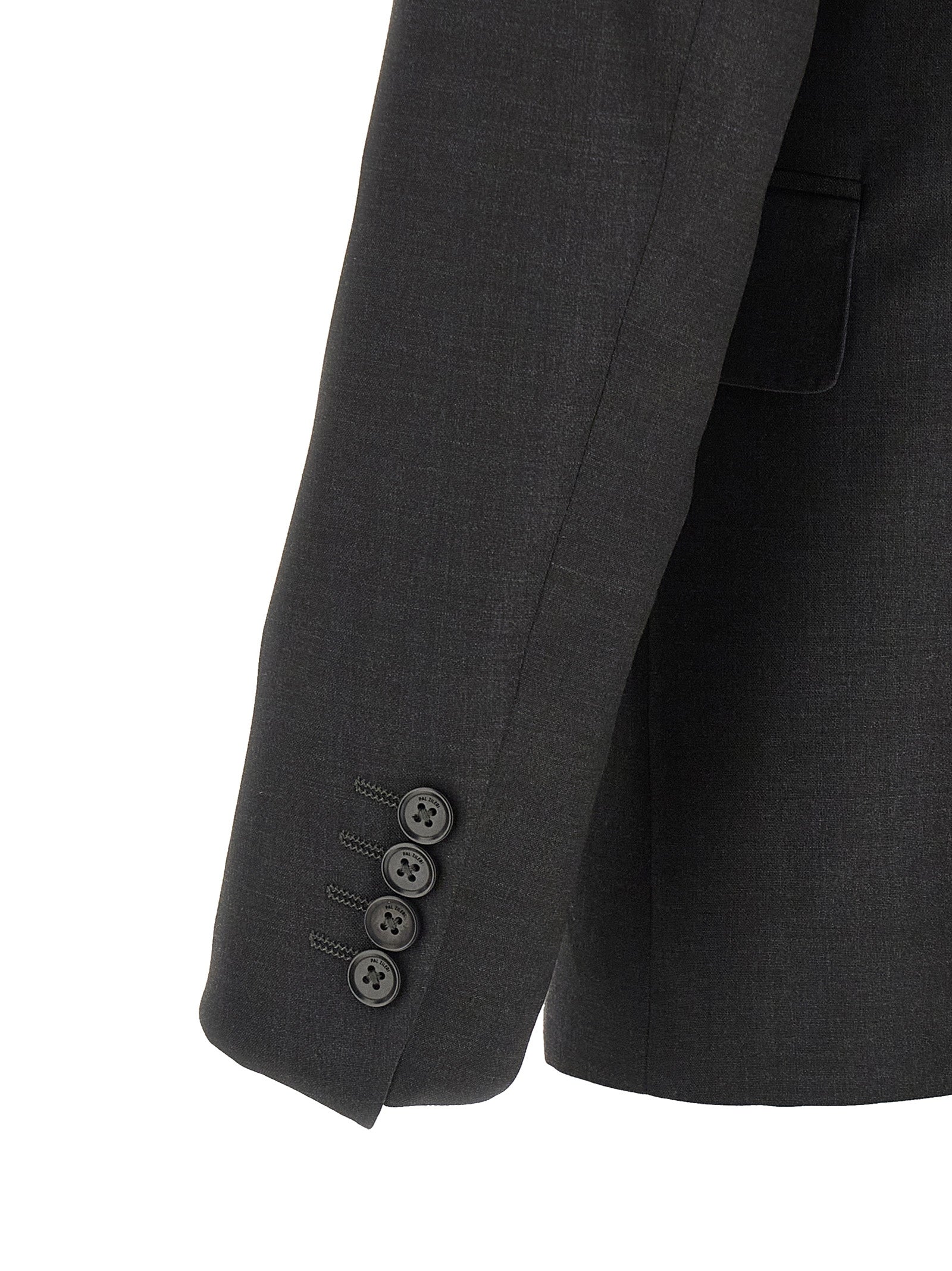 Pal Zileri Gray Viscose Two-Piece Men's Suit