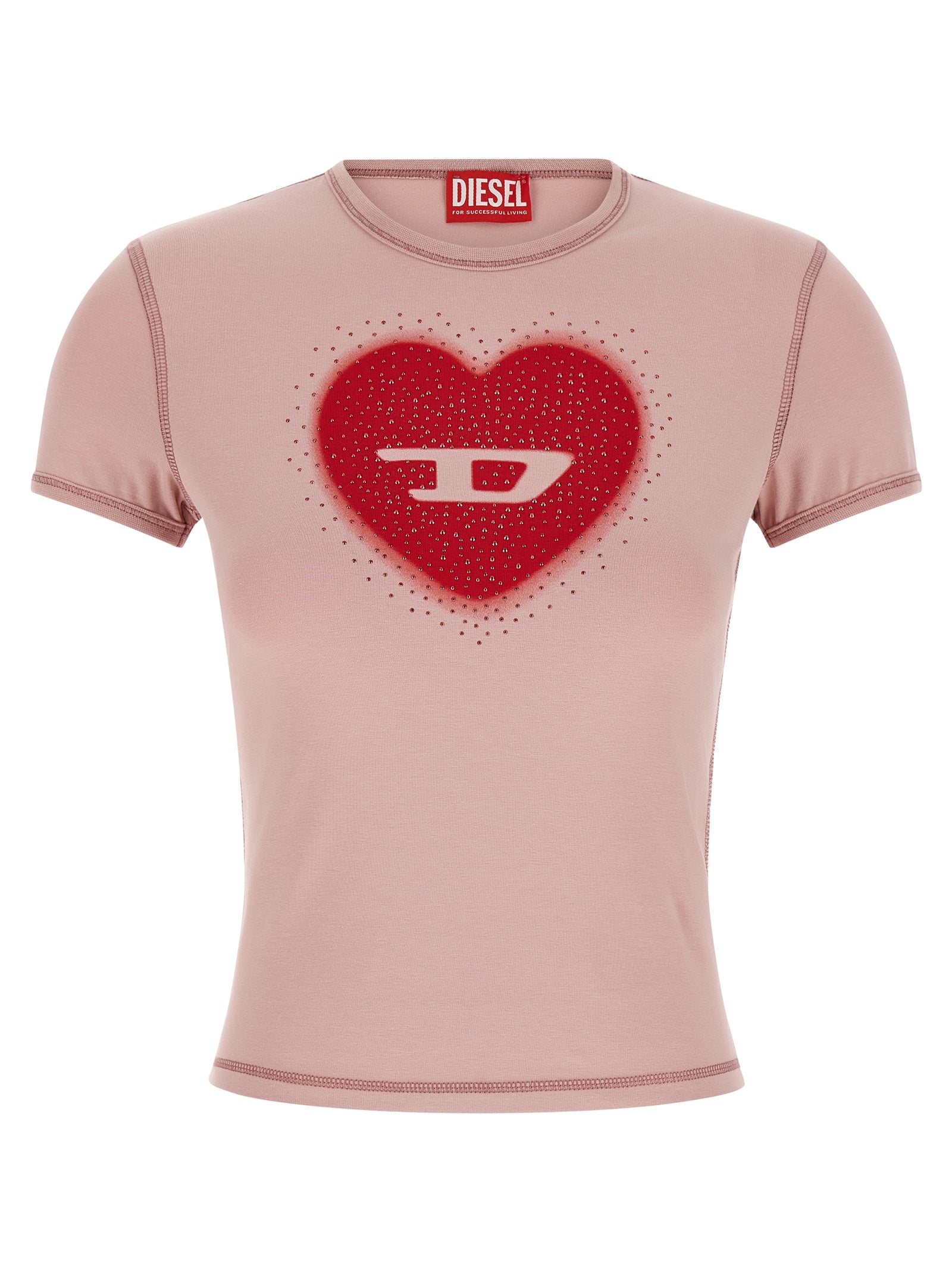 Diesel Multicolor Cotton Women's T-Shirt
