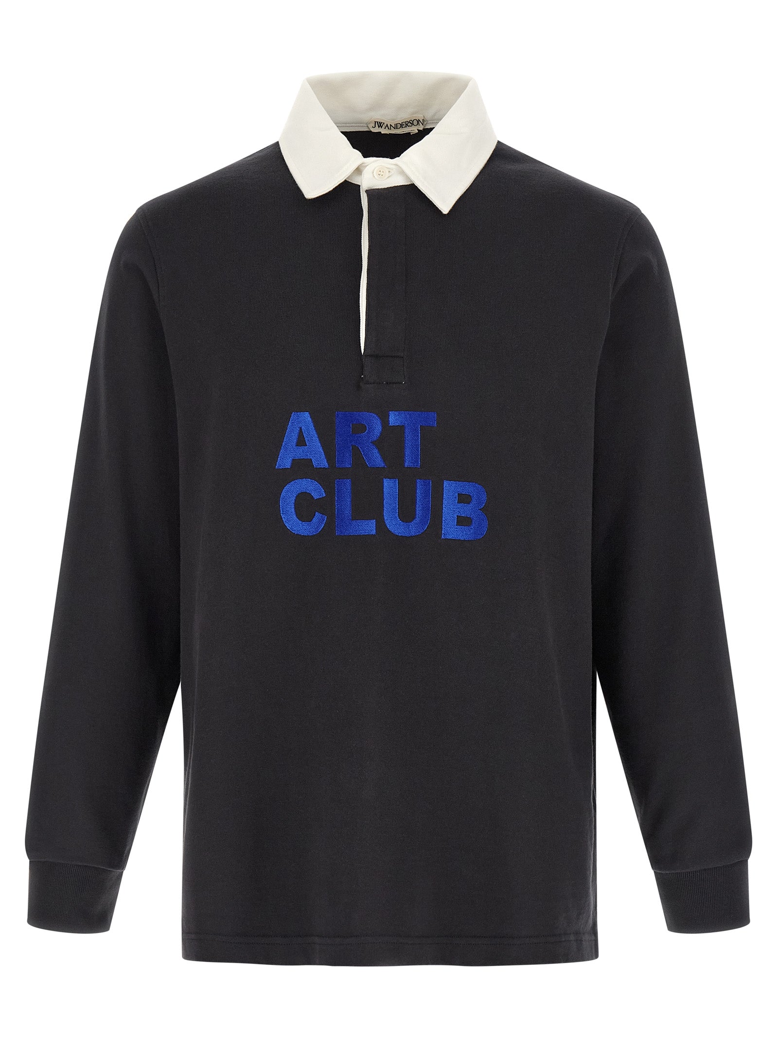 J.W.Anderson Black Cotton Polo Men's Shirt