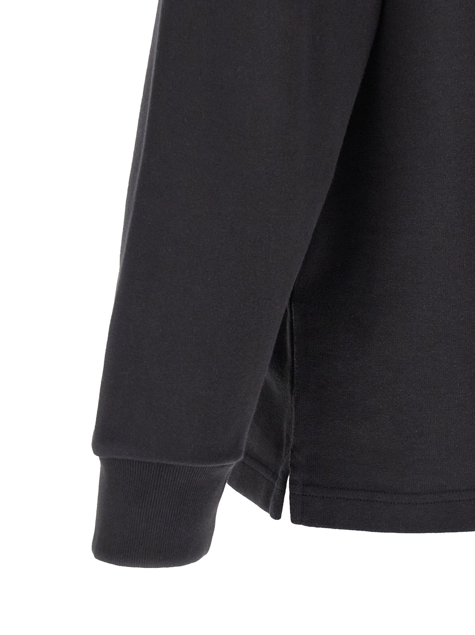 J.W.Anderson Black Cotton Polo Men's Shirt