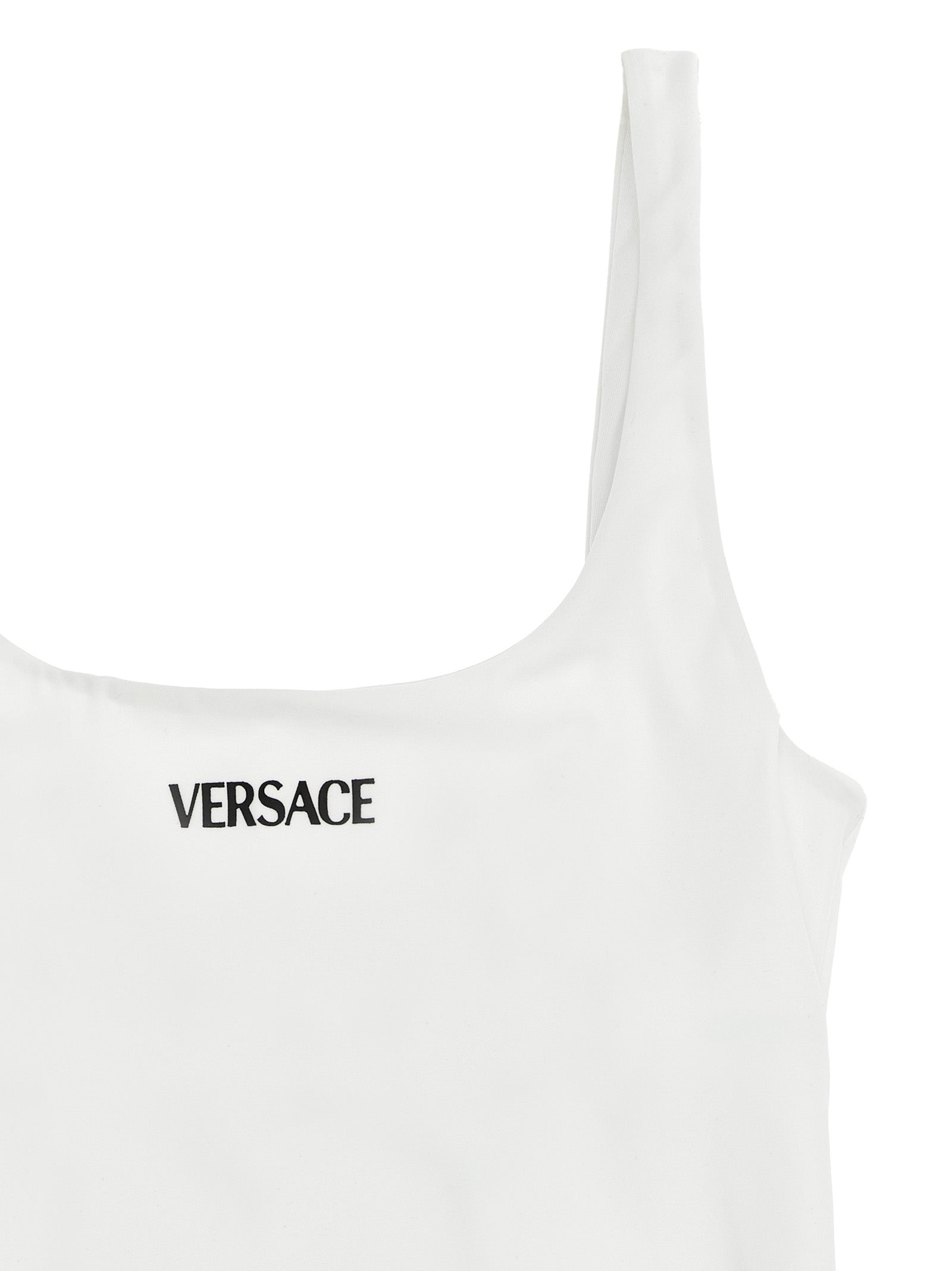Versace White Nylon One-Piece Women's Swimsuit