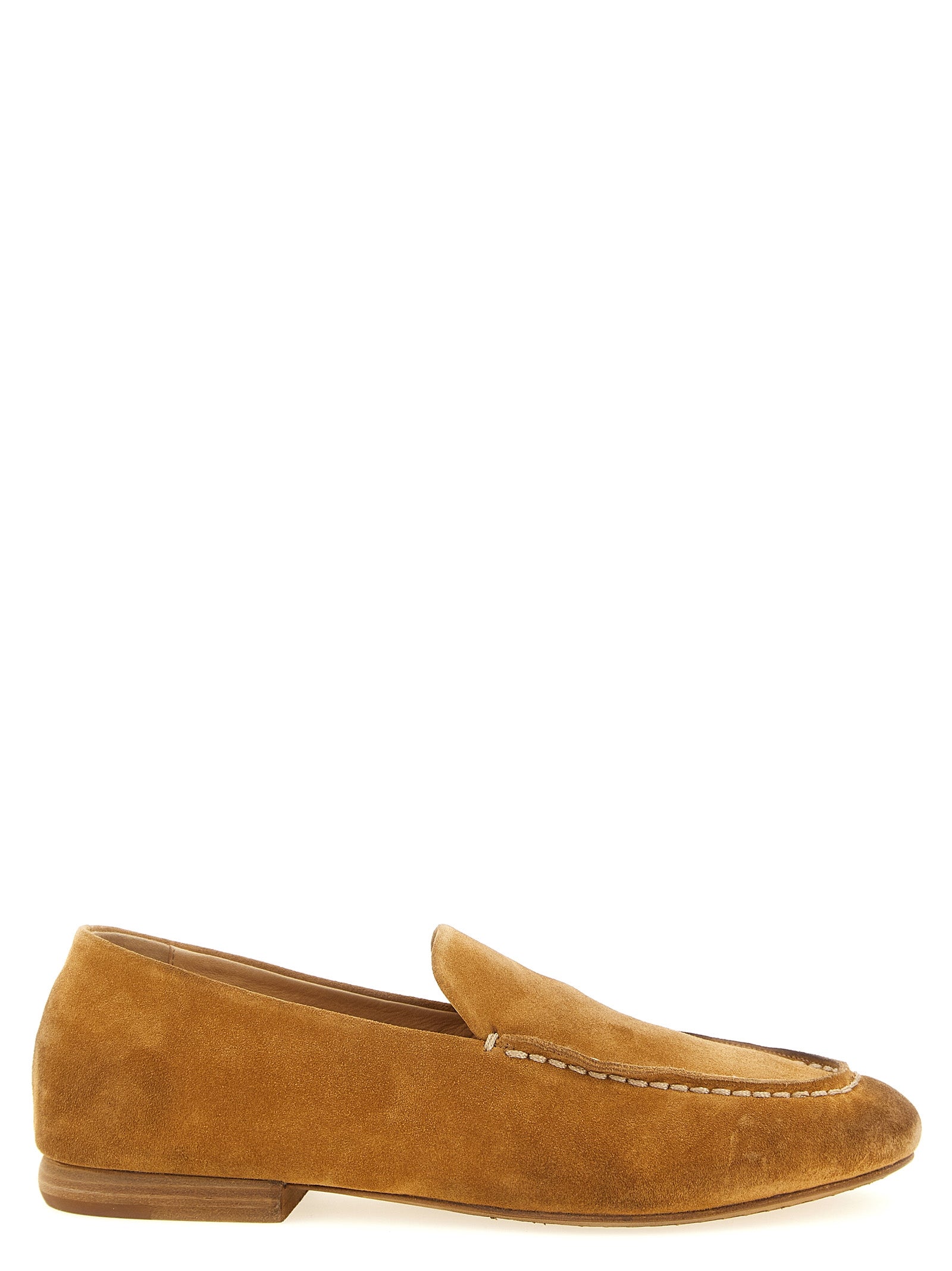 Marsell Brown Calfskin Slip-On Men's Loafers