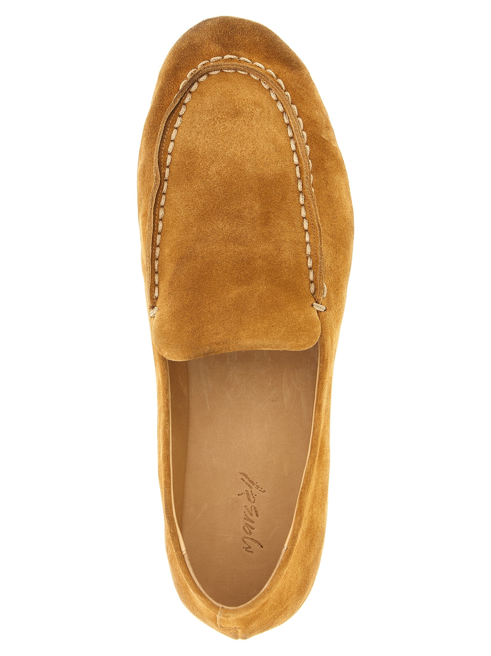 Marsell Brown Calfskin Slip-On Men's Loafers