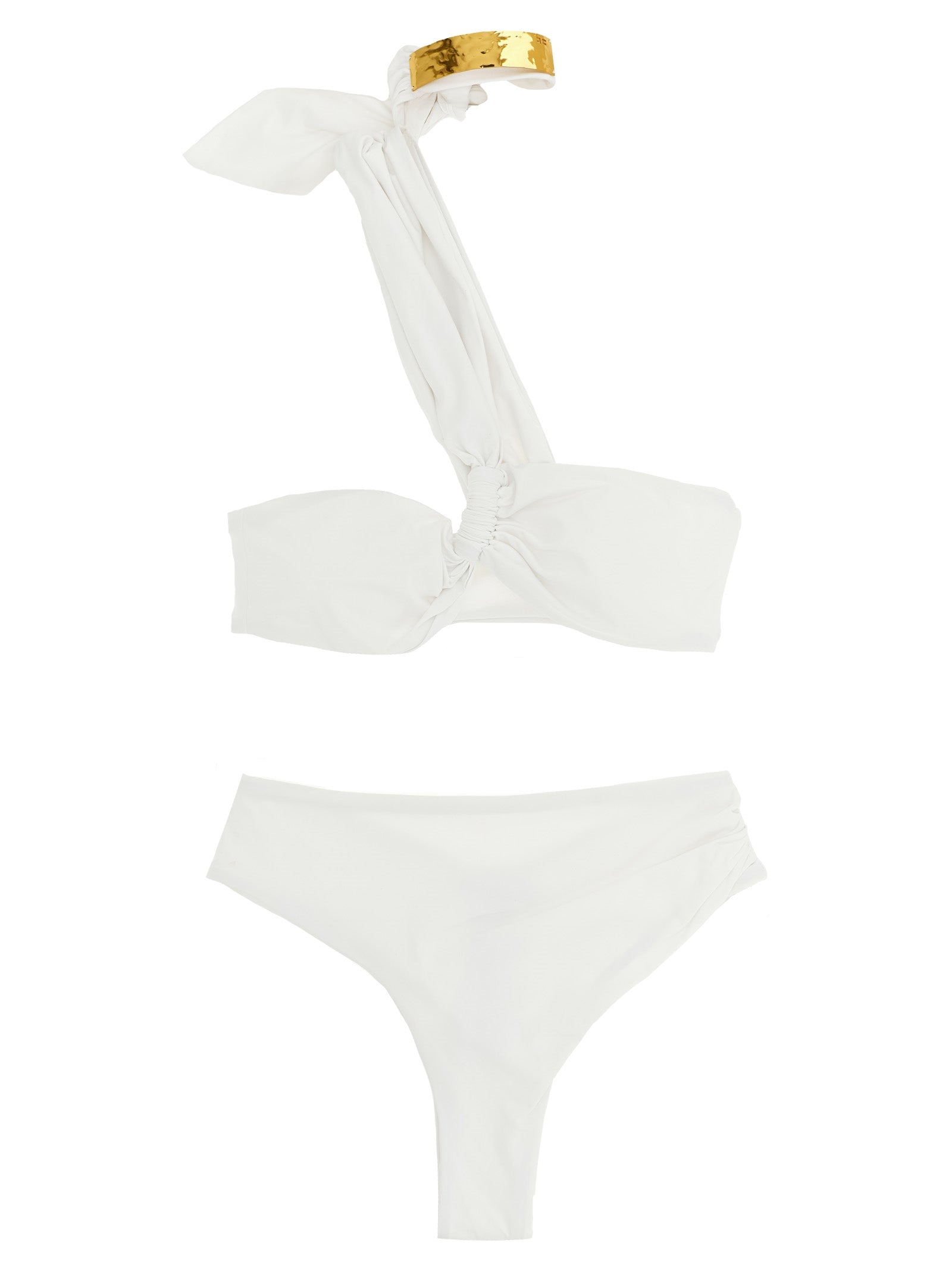 Elisabetta Franchi White Polyamide Women's Bikini