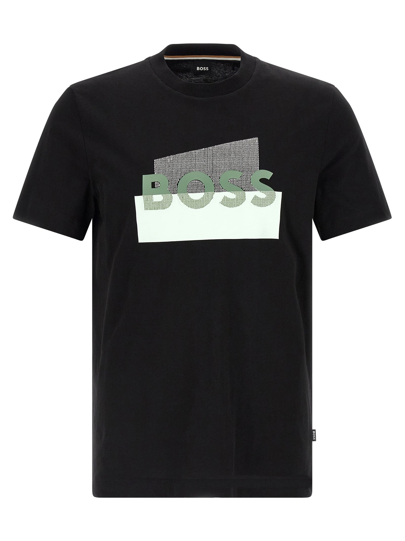 Hugo Boss Black Cotton Men's T-Shirt
