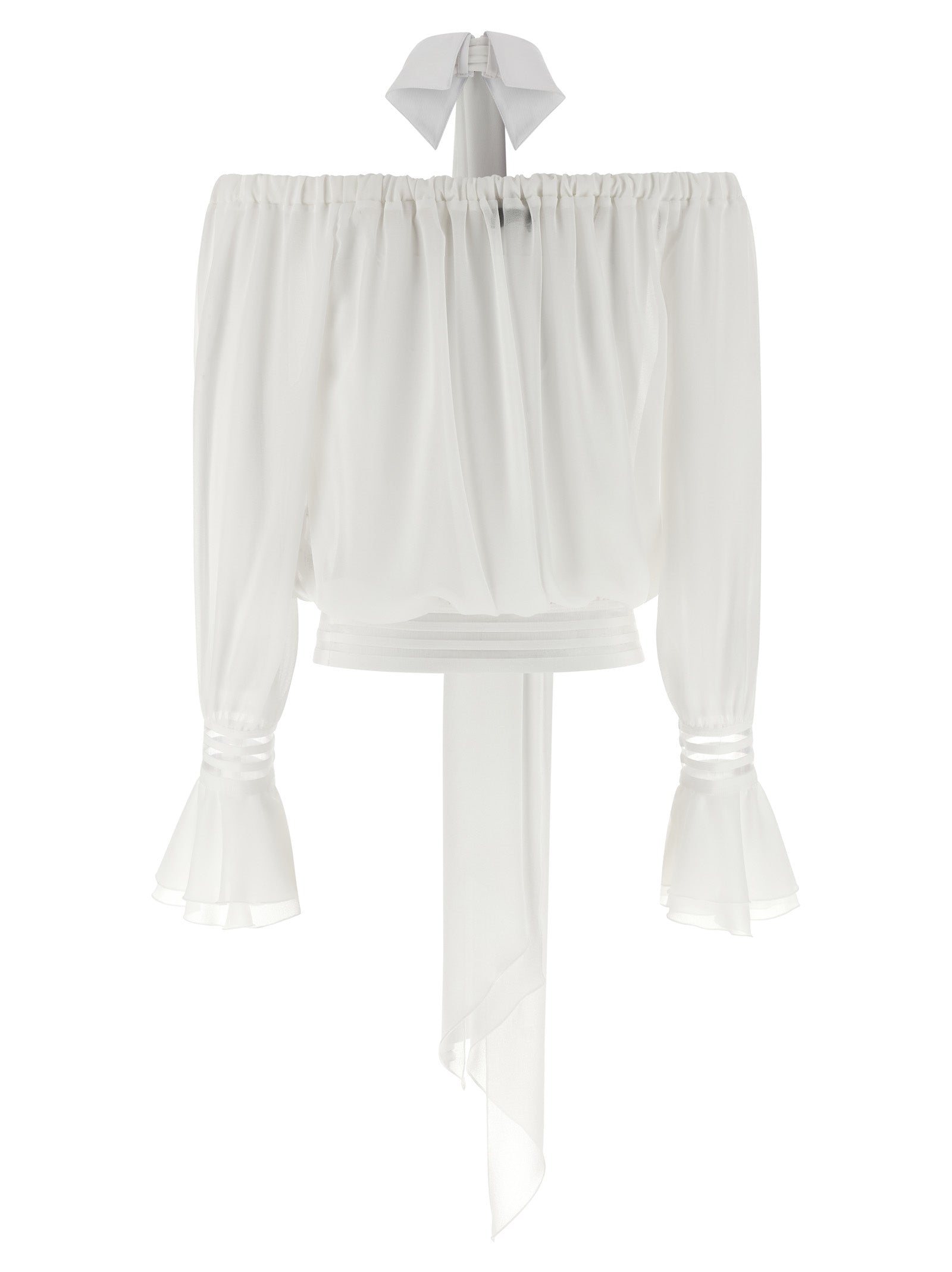 Elisabetta Franchi White Polyester Women's Blouse