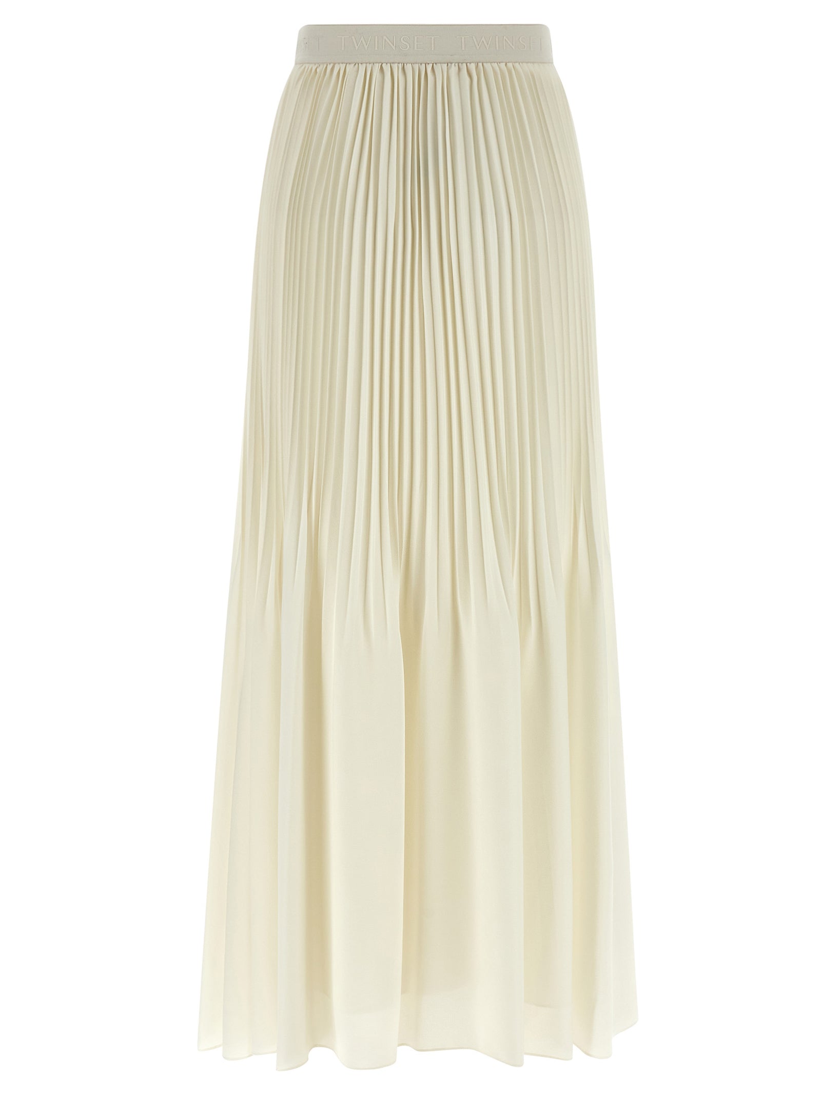 Twinset White Polyester Mini Women's Skirt
