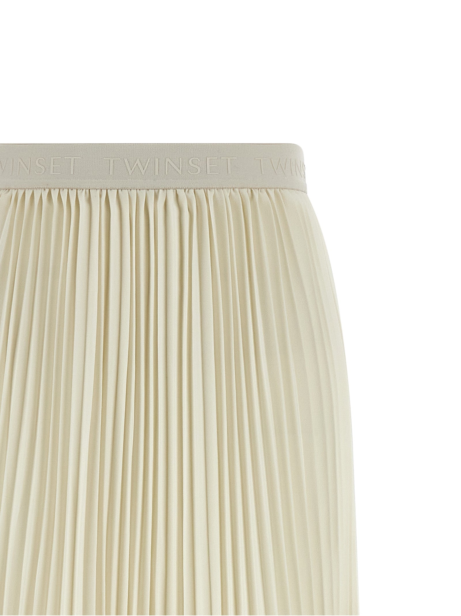Twinset White Polyester Mini Women's Skirt