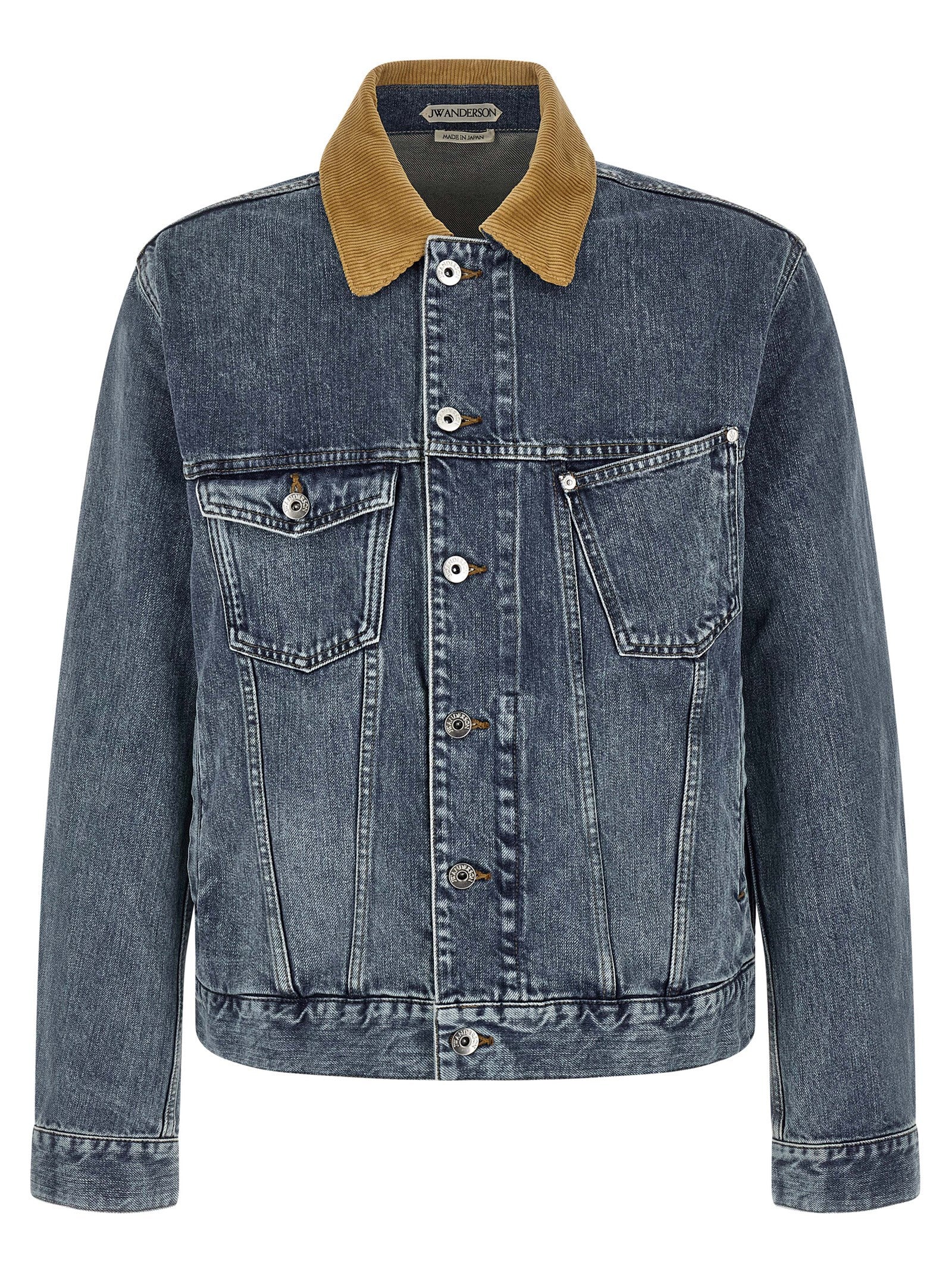 J.W.Anderson Blue Cotton Denim Men's Jacket