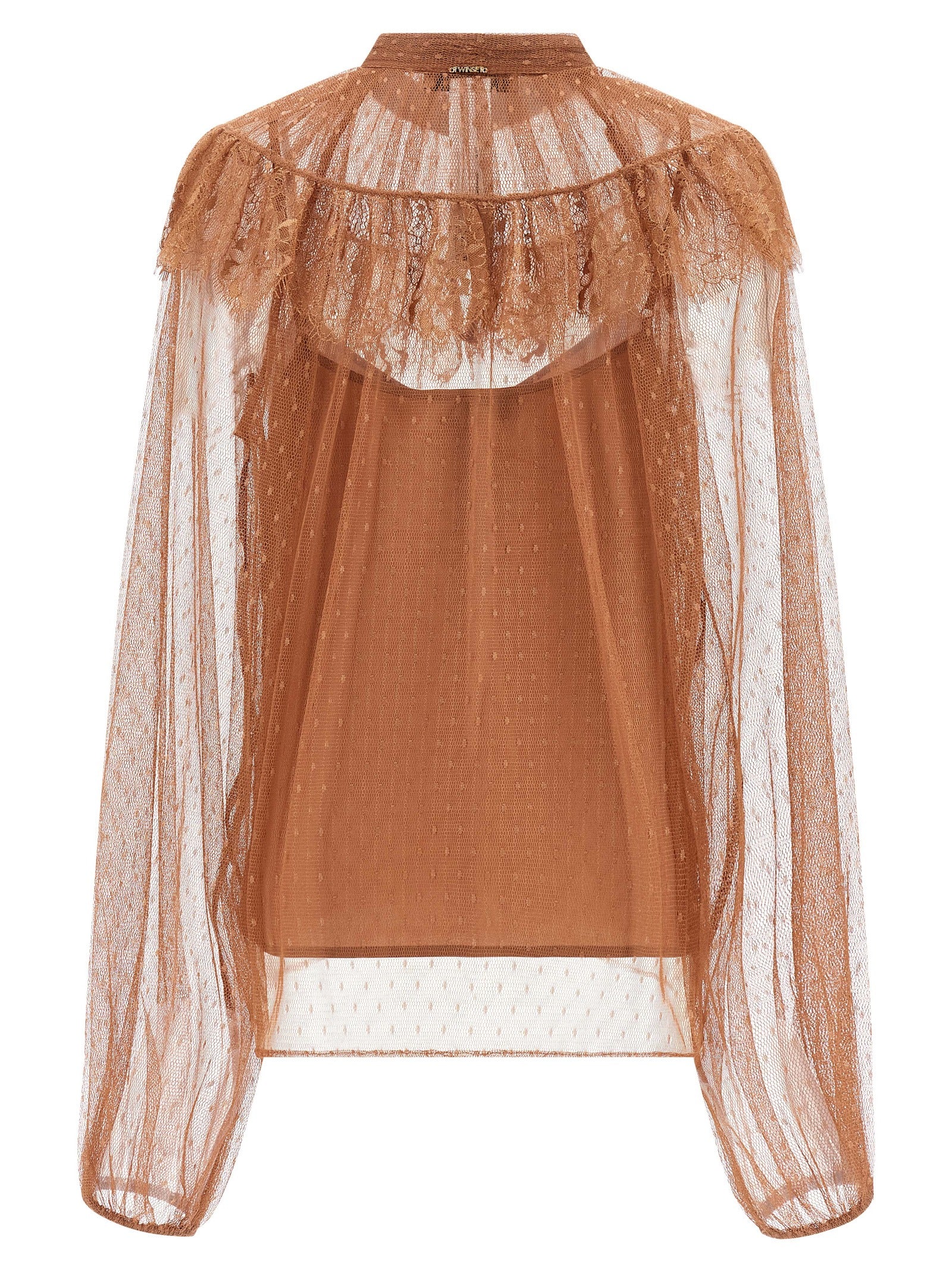 Twinset Brown Polyester Women's Blouse