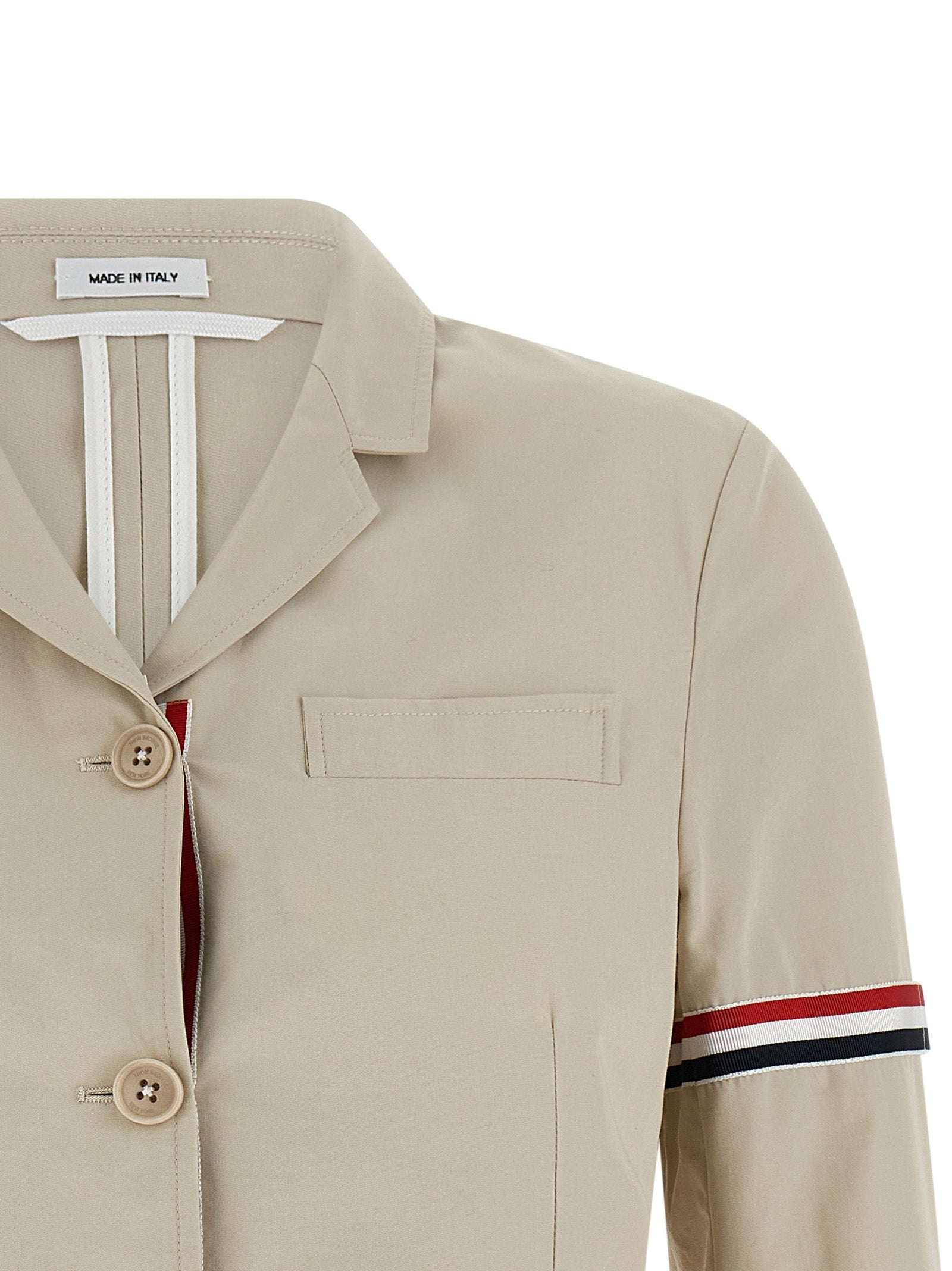 Thom Browne Beige Cotton Women's Blazer