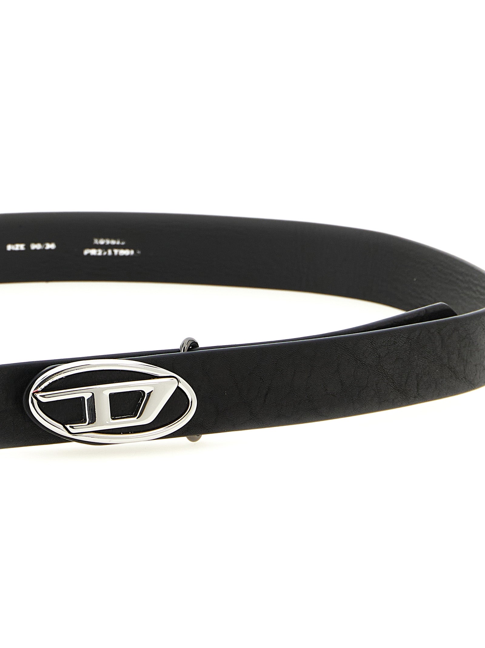 Diesel Black Polyethylene Regular Men's Belt