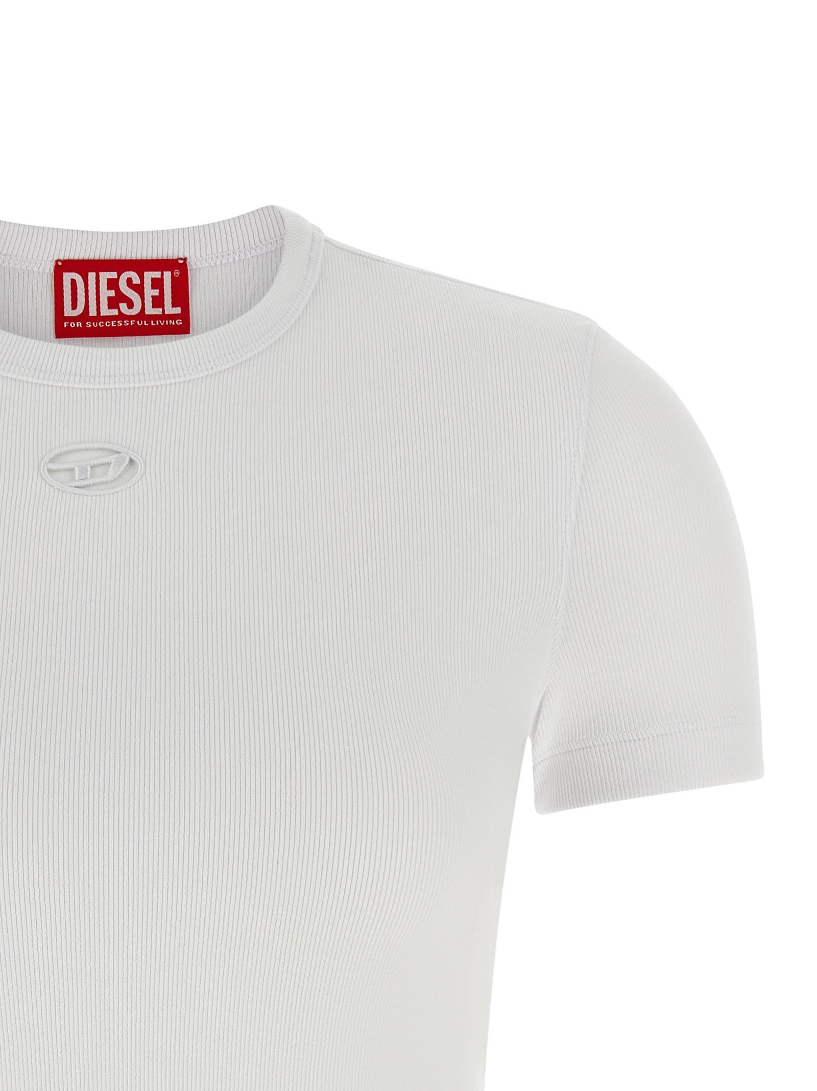 Diesel White Cotton Women's T-Shirt