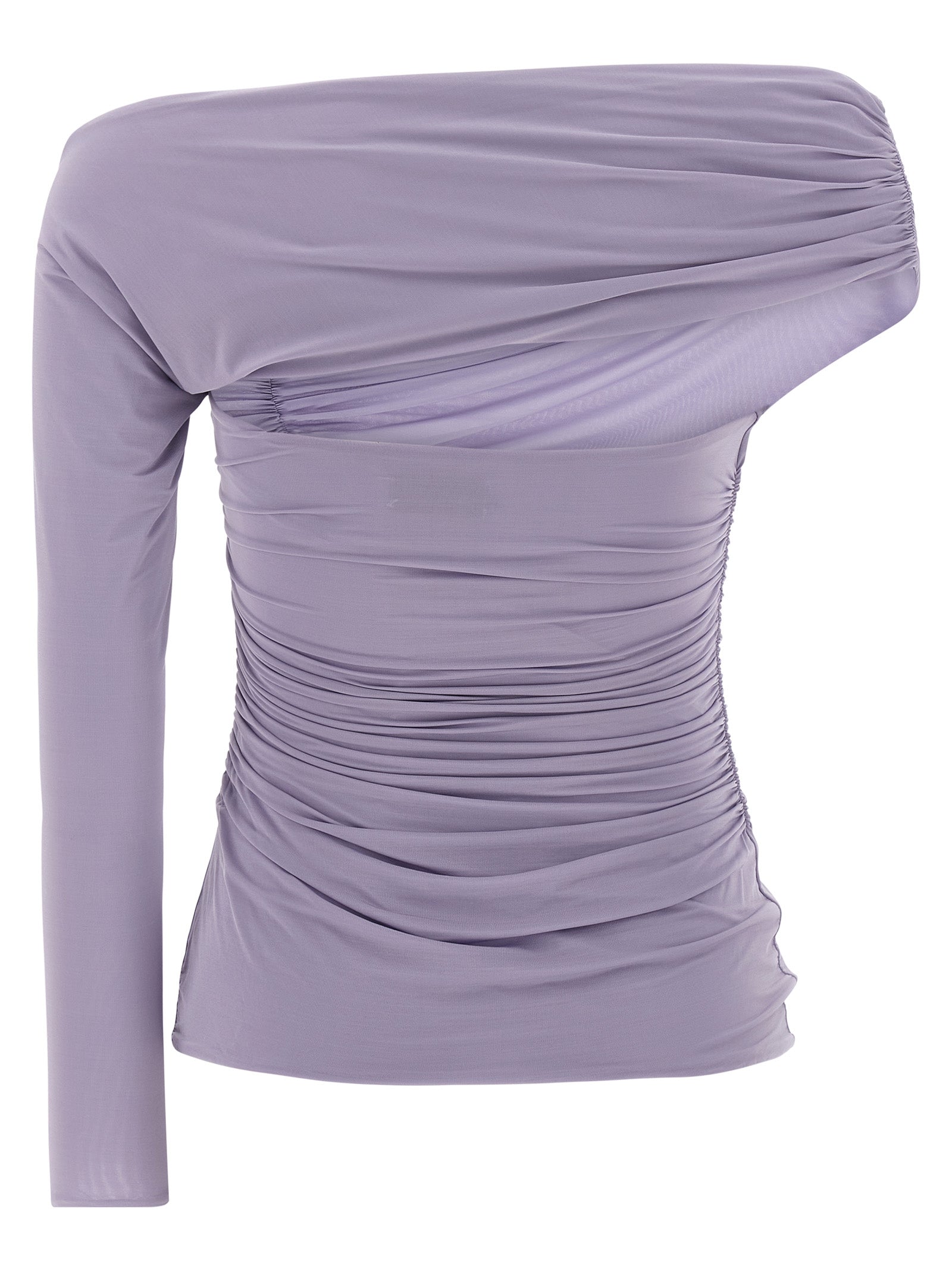 Elisabetta Franchi Purple Viscose Tank Women's Tops