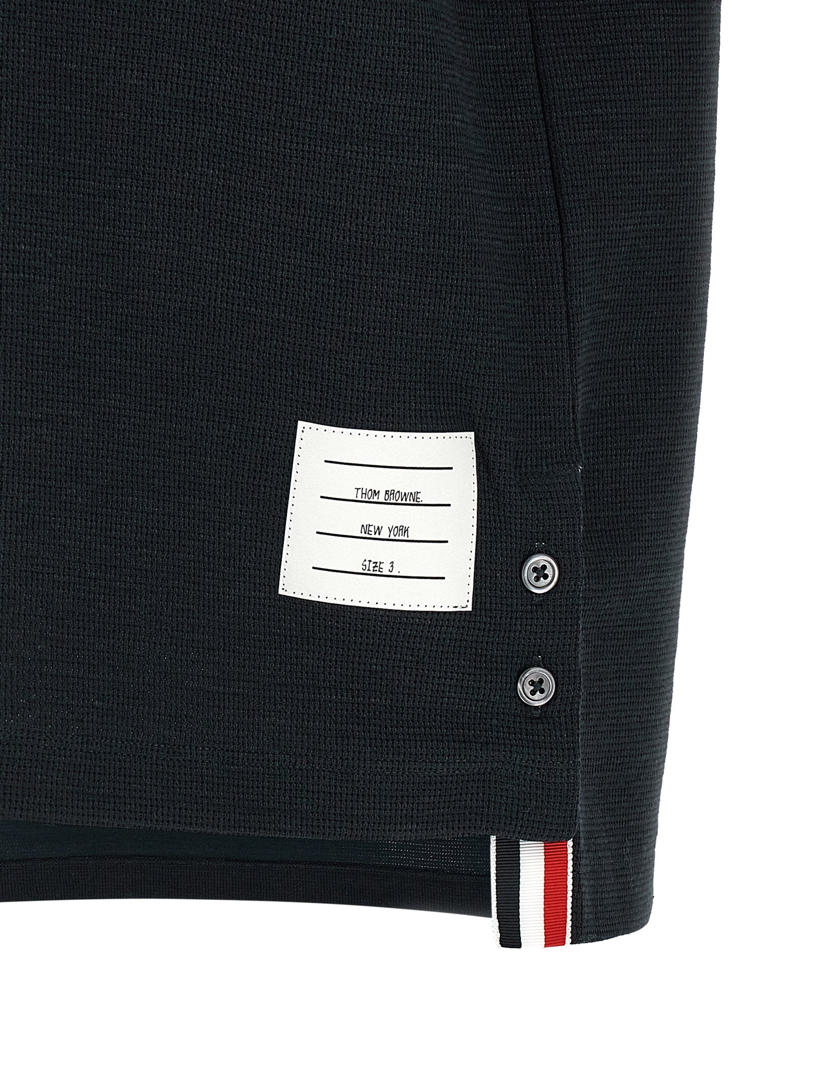 Thom Browne Blue Cotton Men's T-Shirt