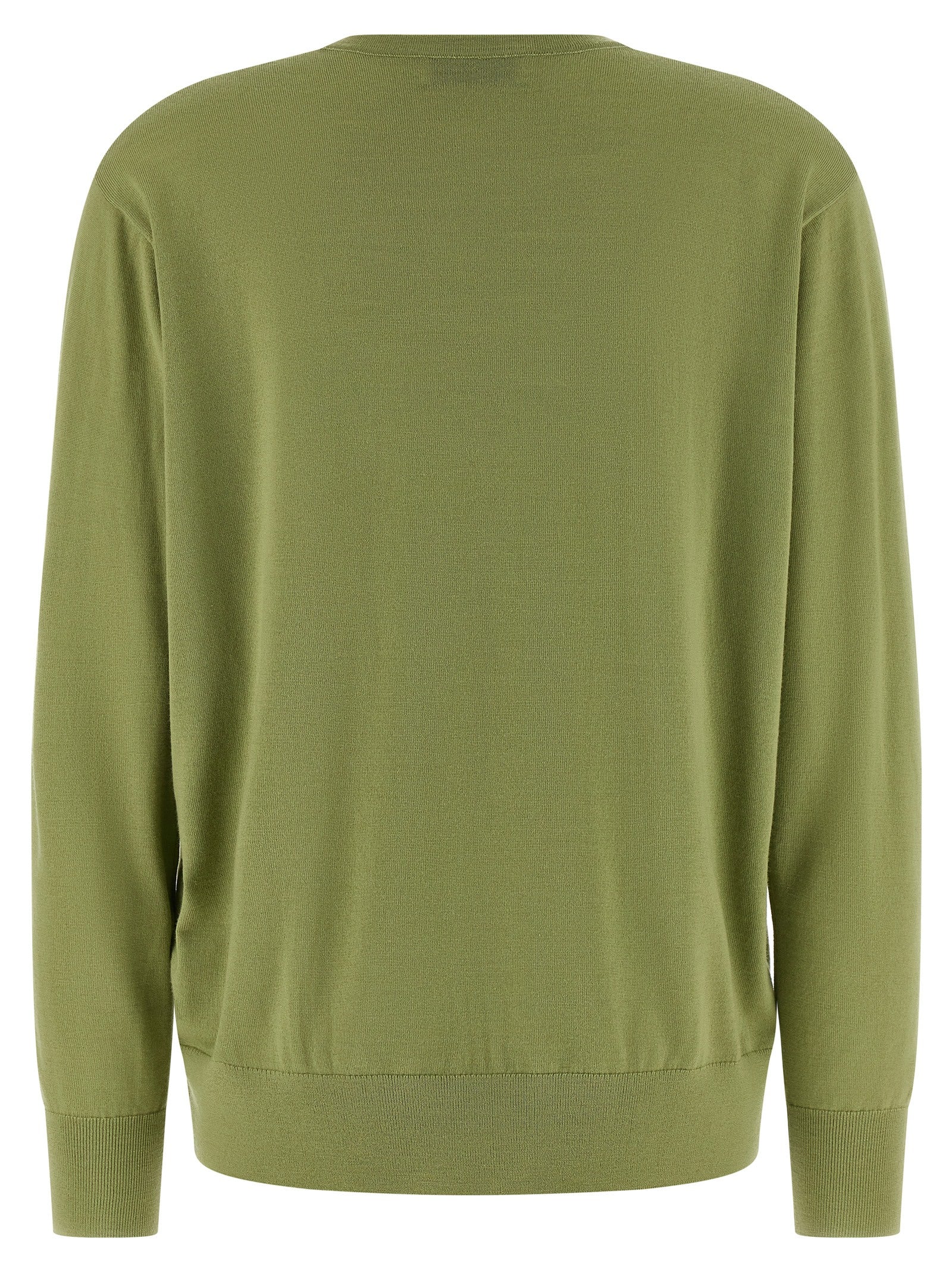Dries Van Noten Bicolor Merino Wool Women's Cardigan