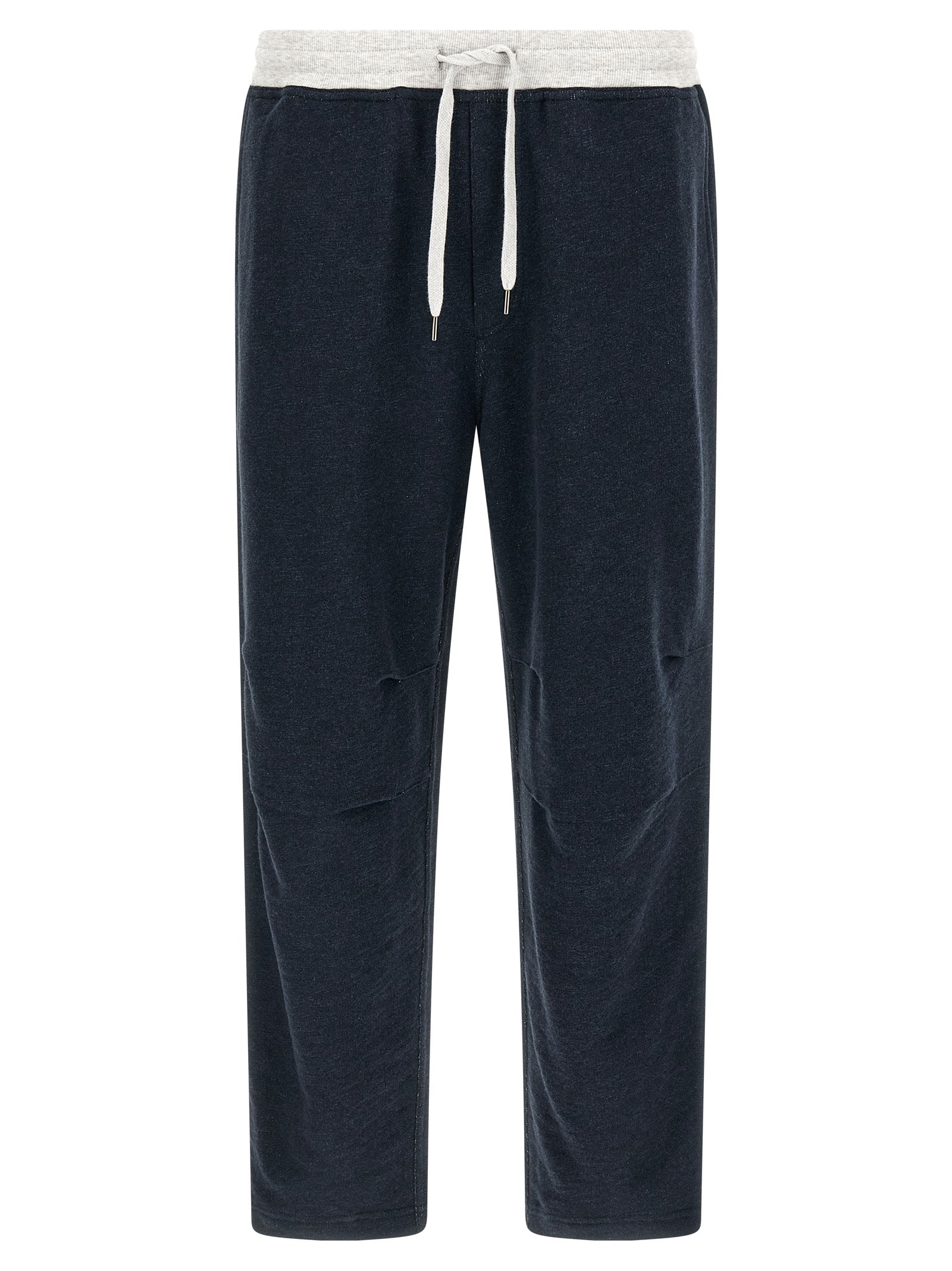 Brunello Cucinelli Blue Cotton Joggers (Workout Men's Pants)