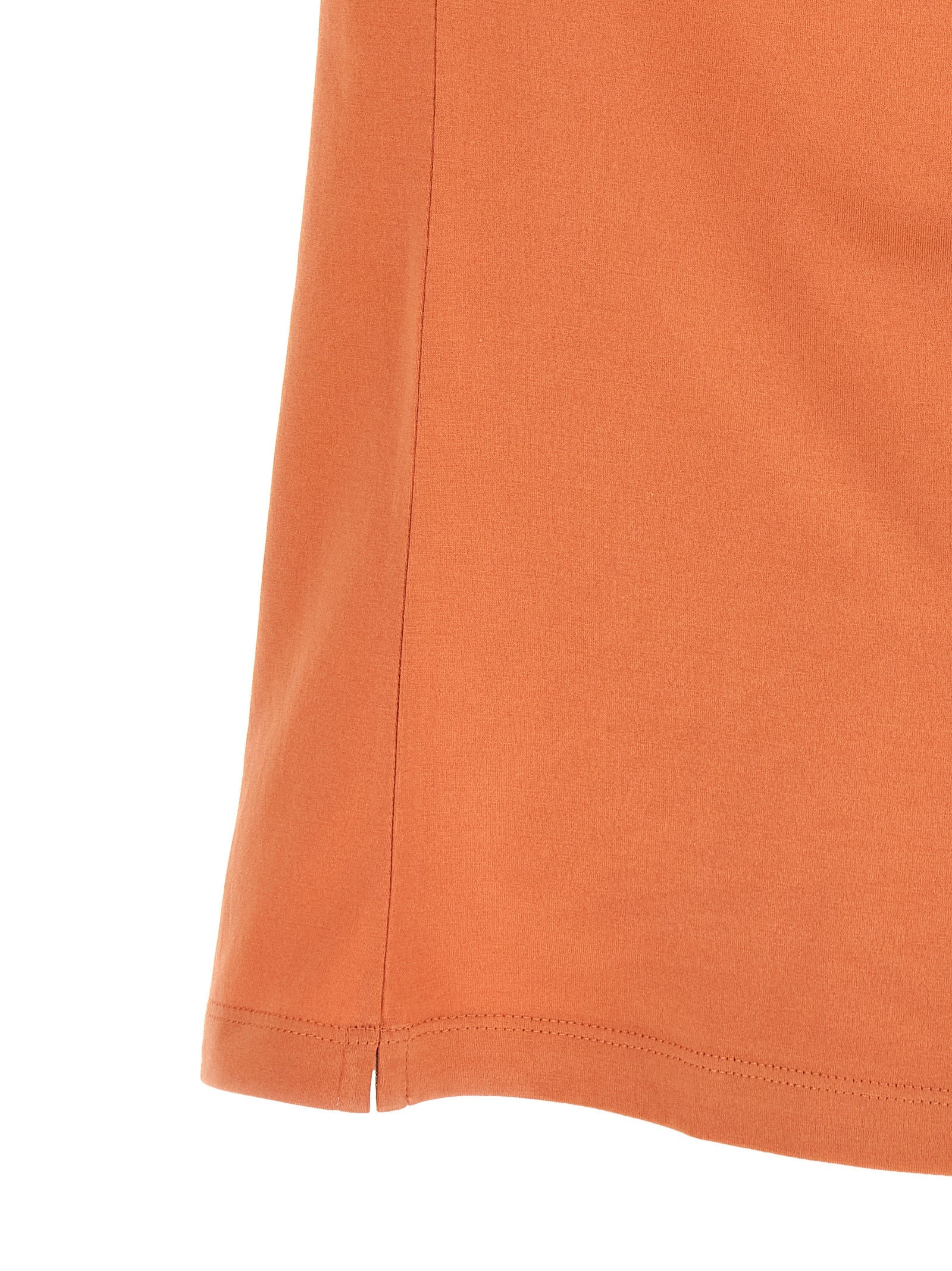 Brunello Cucinelli Orange Cotton Men's T-Shirt