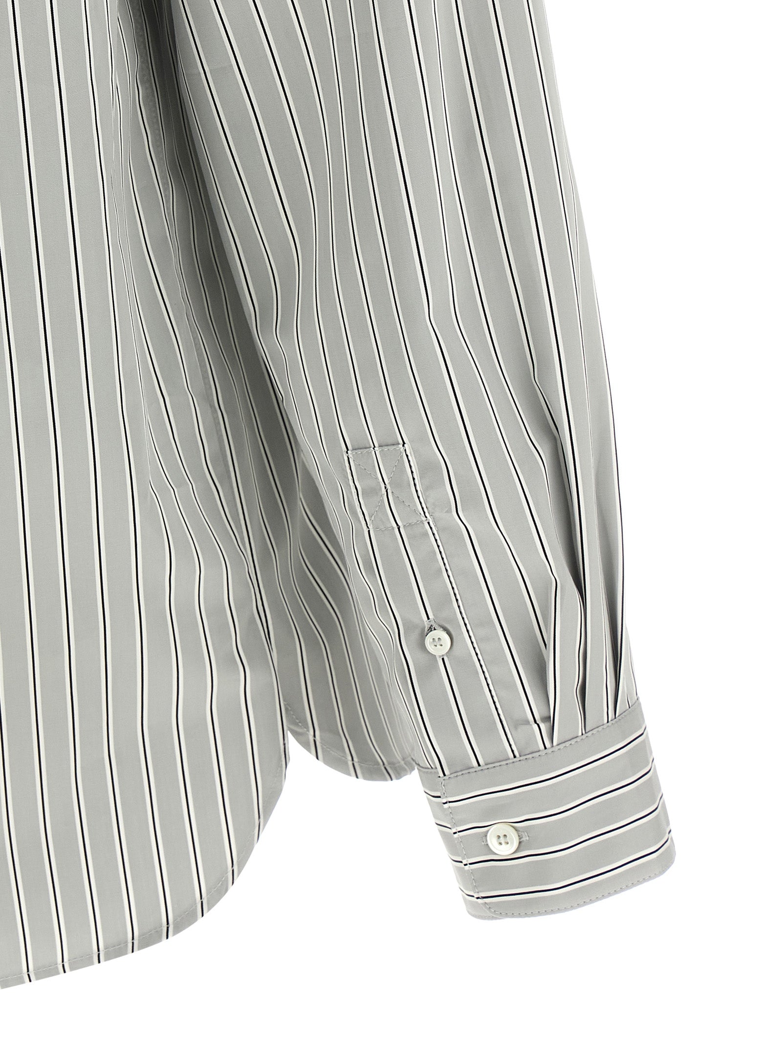 A.P.C. Gray Cotton Men's Blouse