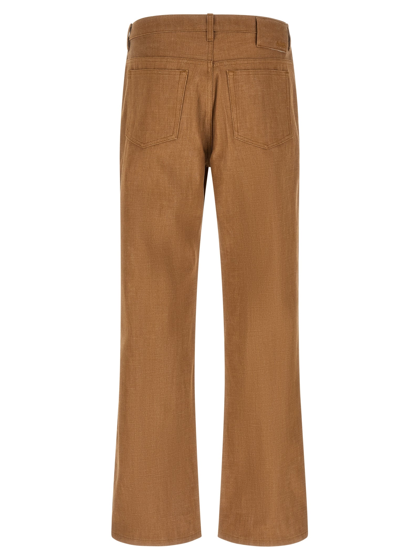 A.P.C. Brown Cotton Jeans Men's Denim