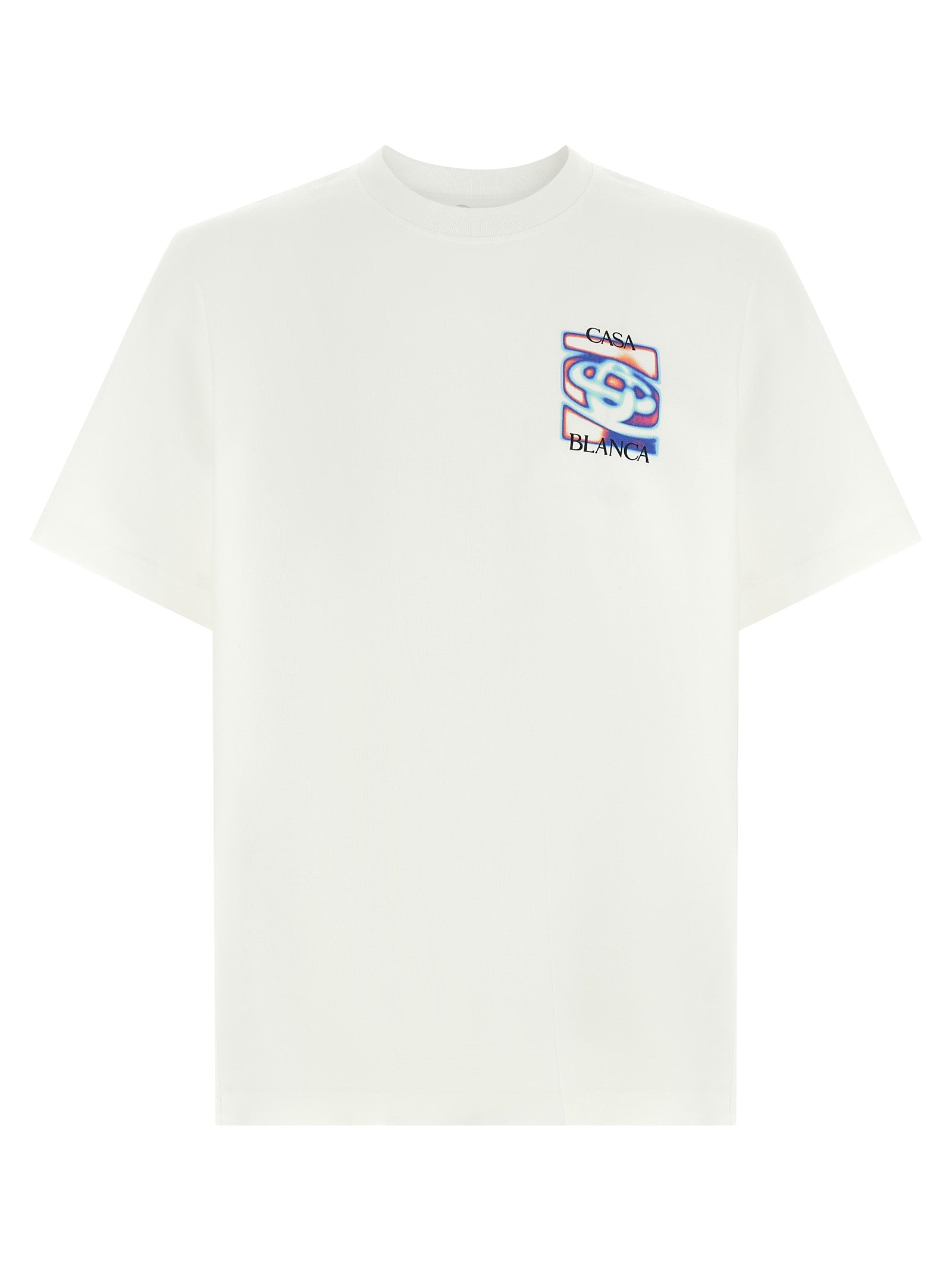 Casablanca White Organic Cotton Men's T-Shirt