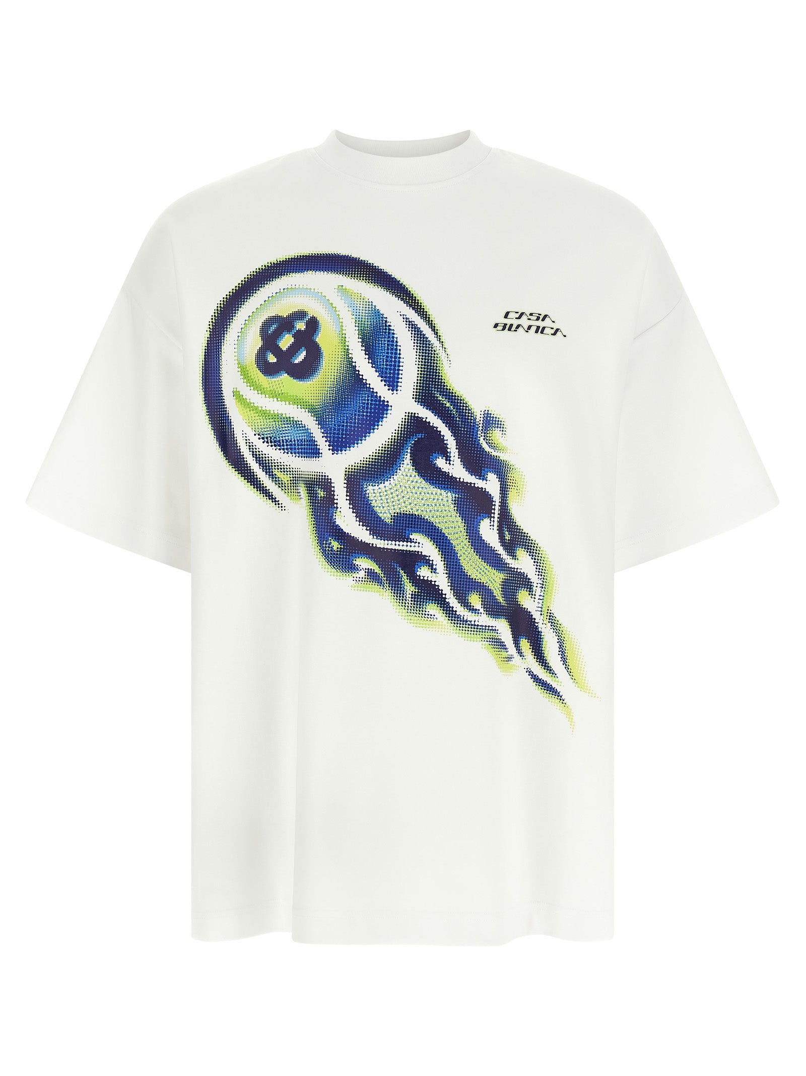 Casablanca White Cotton Men's T-Shirt