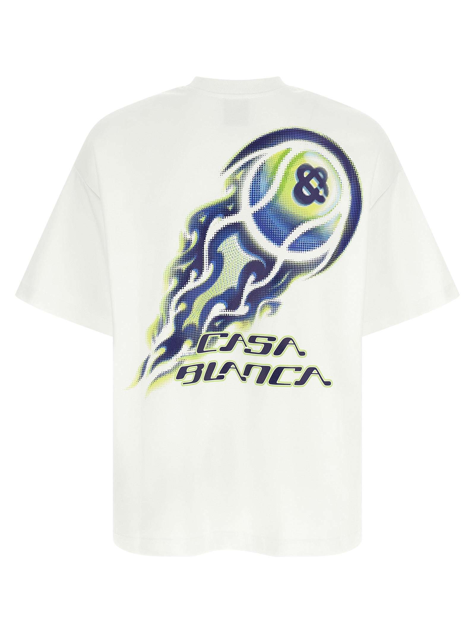 Casablanca White Cotton Men's T-Shirt