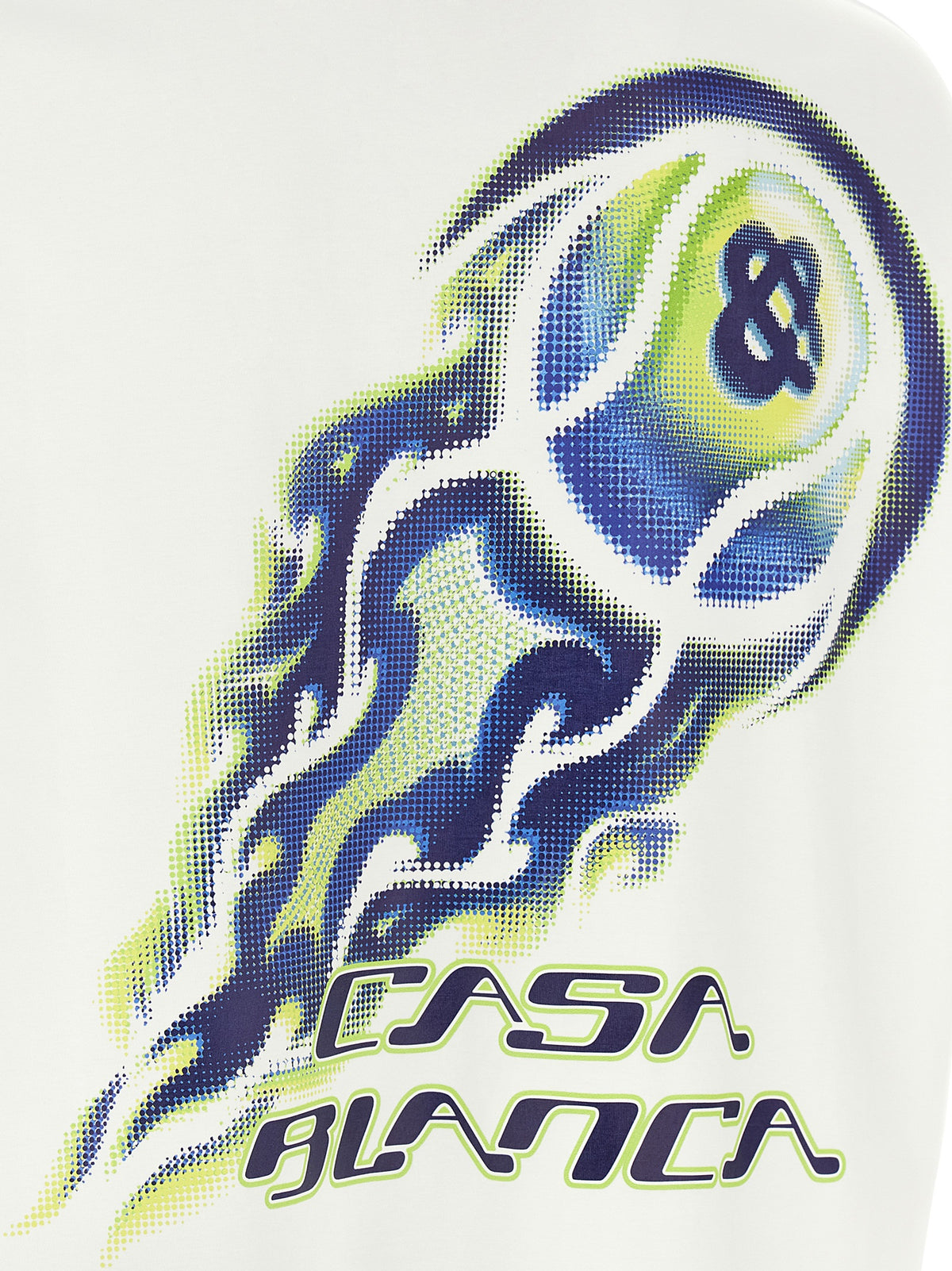 Casablanca White Cotton Men's T-Shirt