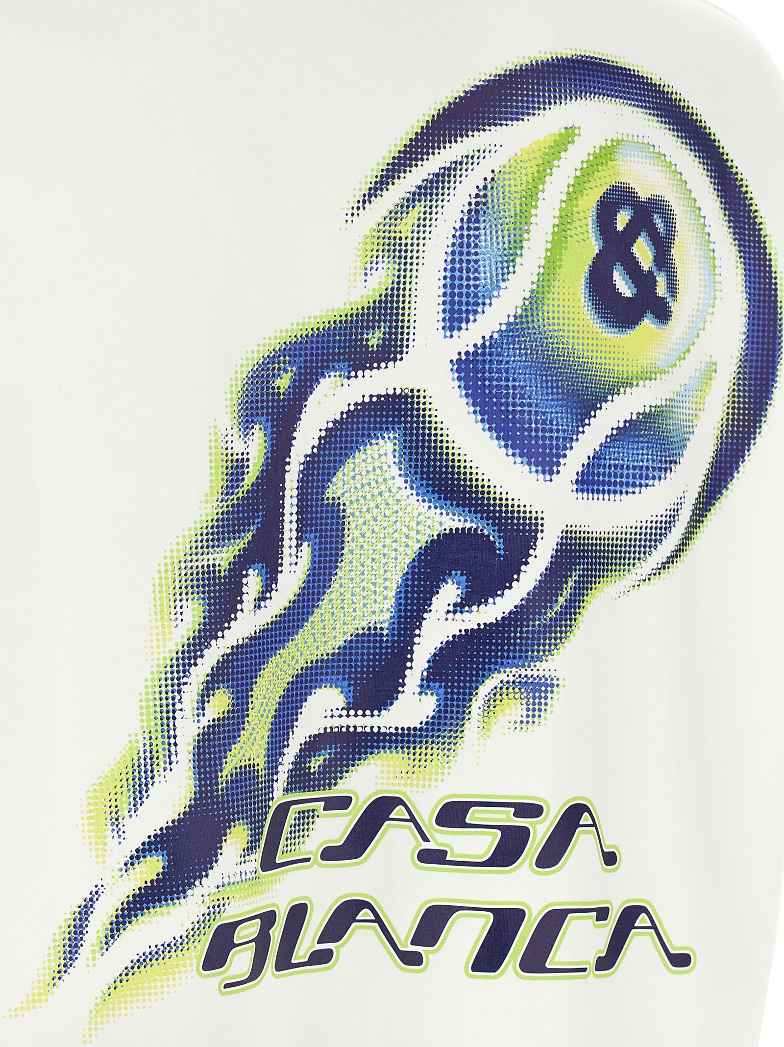 Casablanca White Cotton Men's T-Shirt