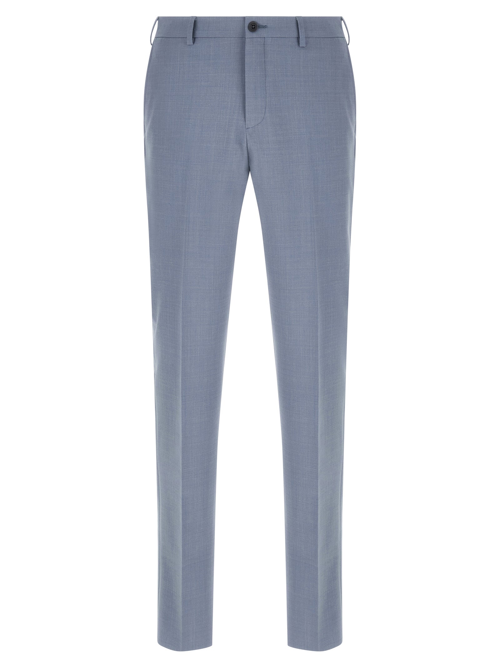 Pal Zileri Blue Polyester Two-Piece Men's Suit