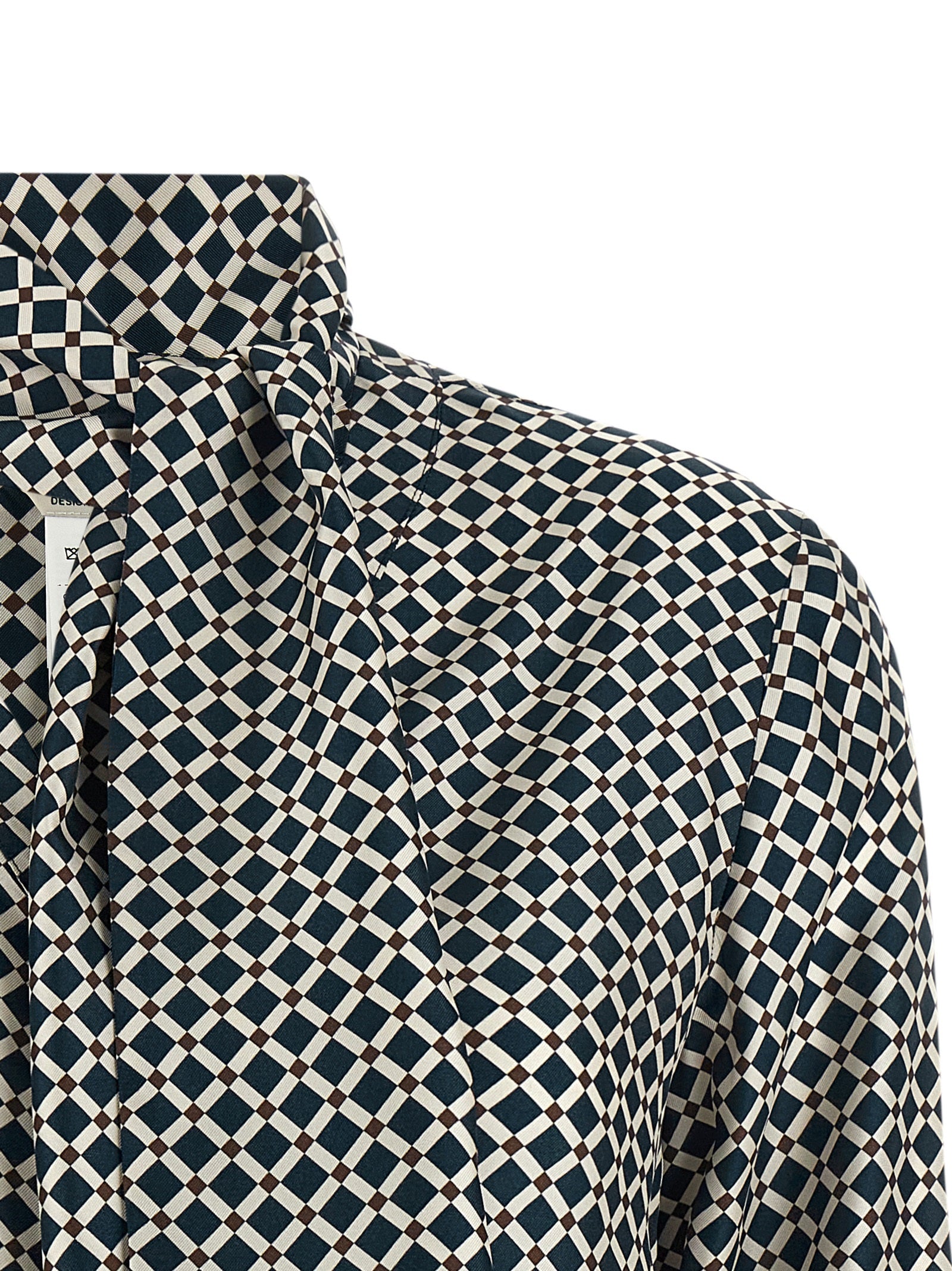 'S Max Mara Blue Silk Women's Blouse