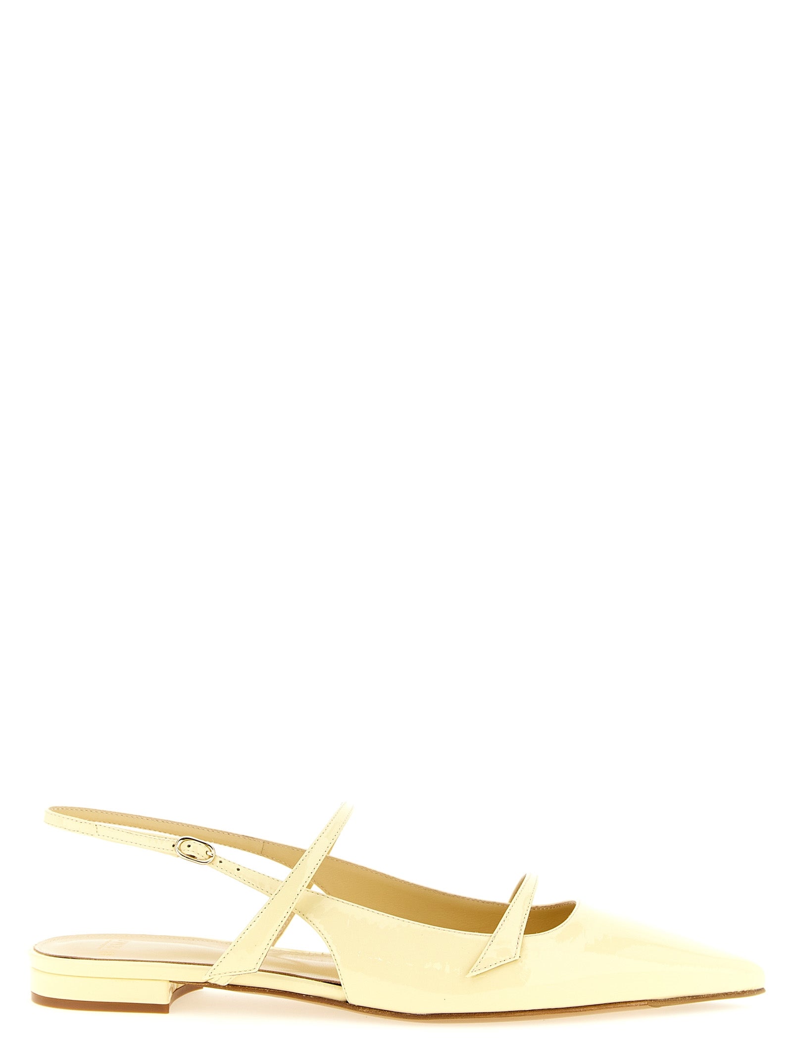 Alexandre Birman Bicolor Cowhide Ballet Women's Flats