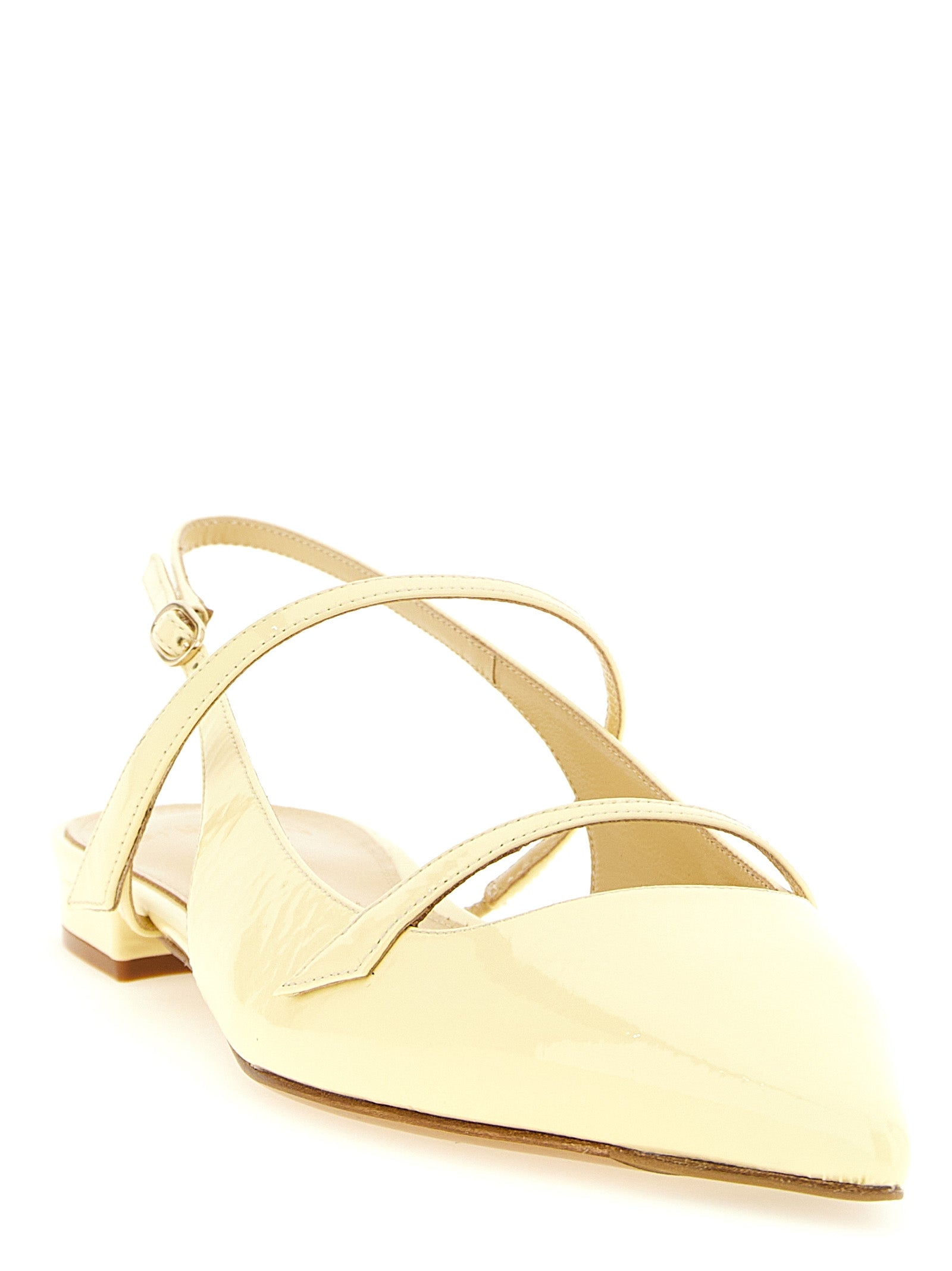 Alexandre Birman Bicolor Cowhide Ballet Women's Flats
