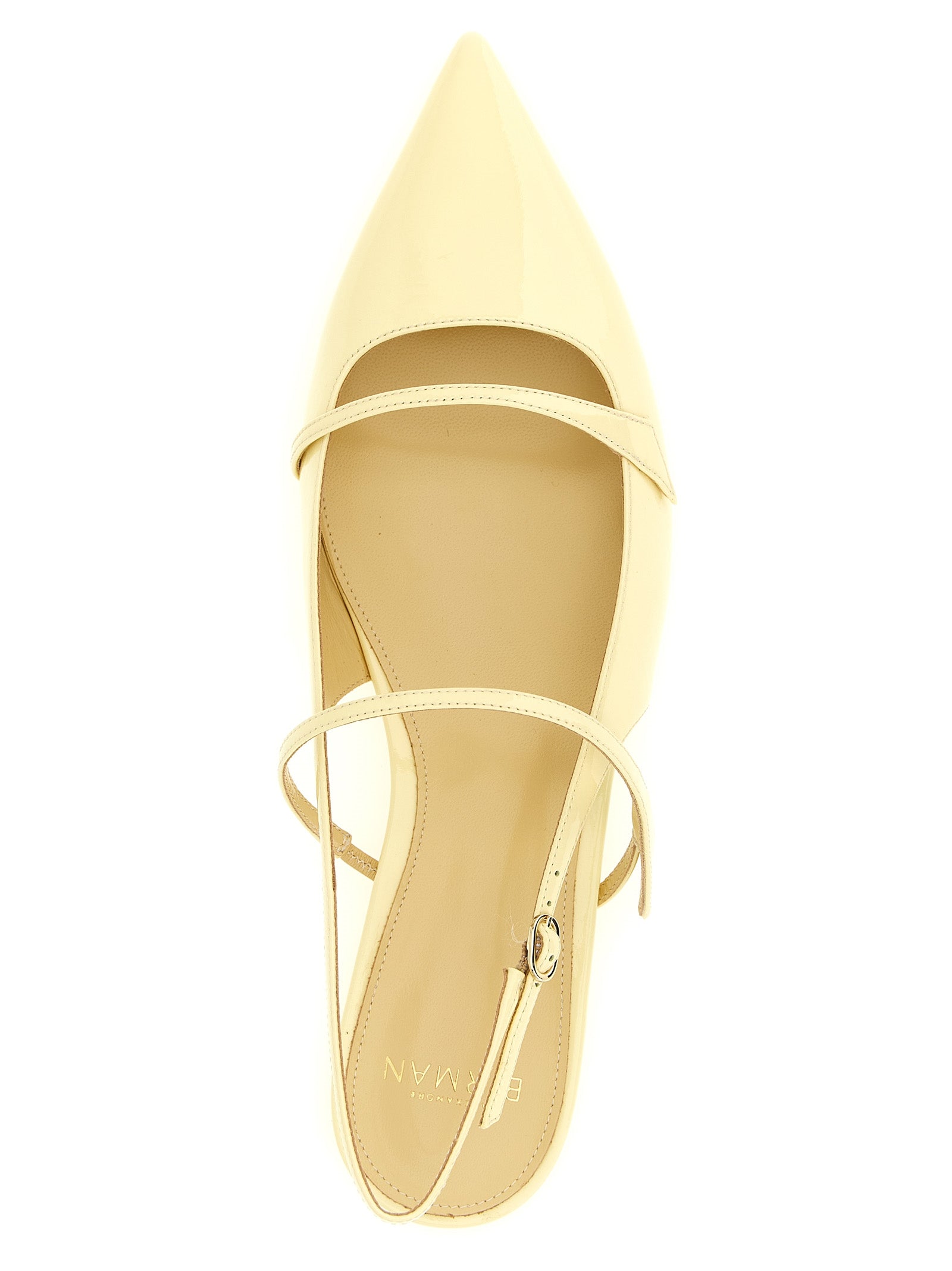 Alexandre Birman Bicolor Cowhide Ballet Women's Flats