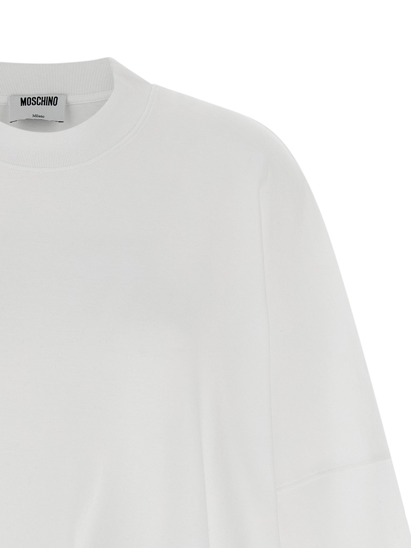 Moschino White Cotton Short Women's Dress