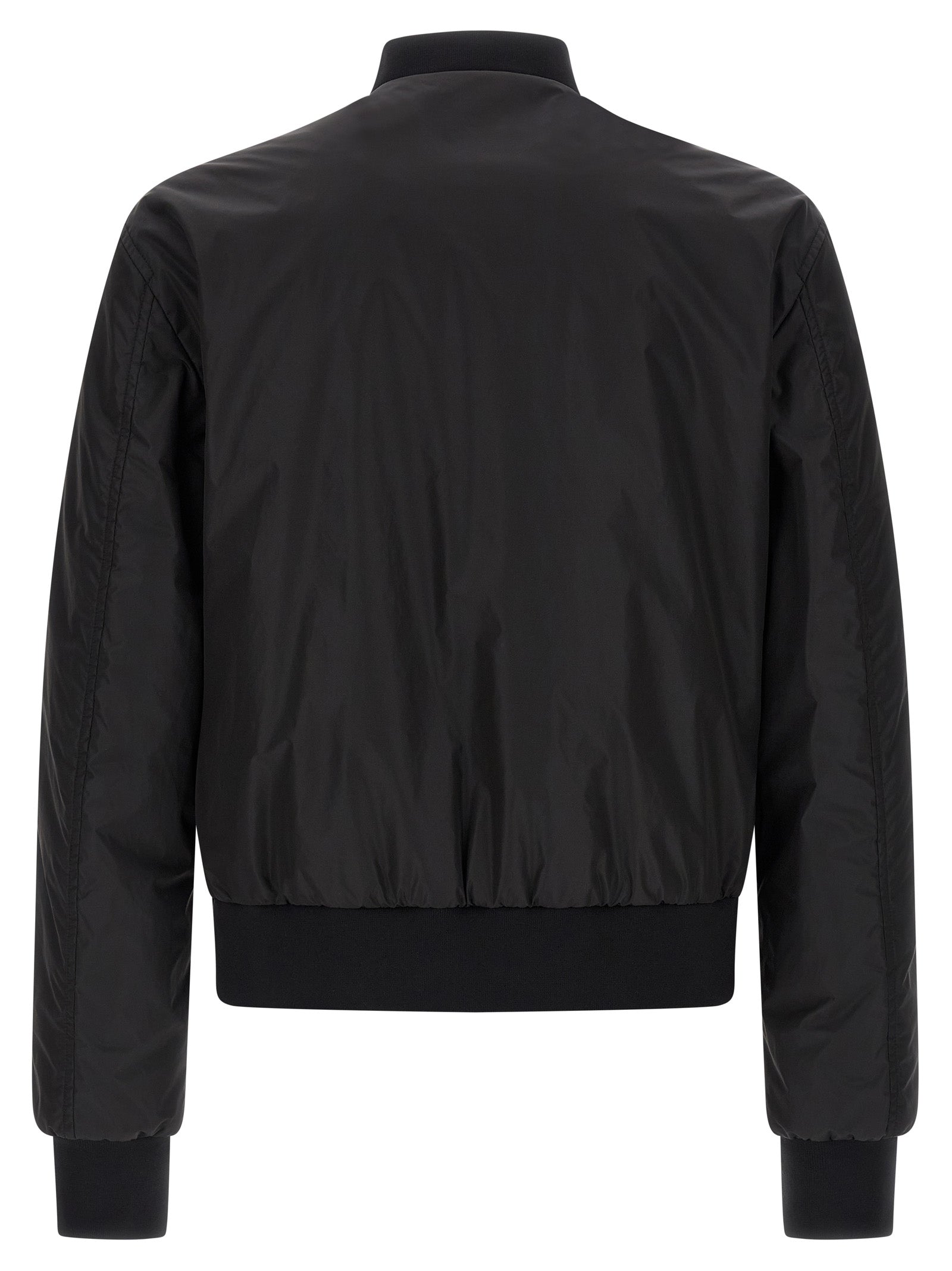 Dolce & Gabbana Black Polyamide Men's Bomber