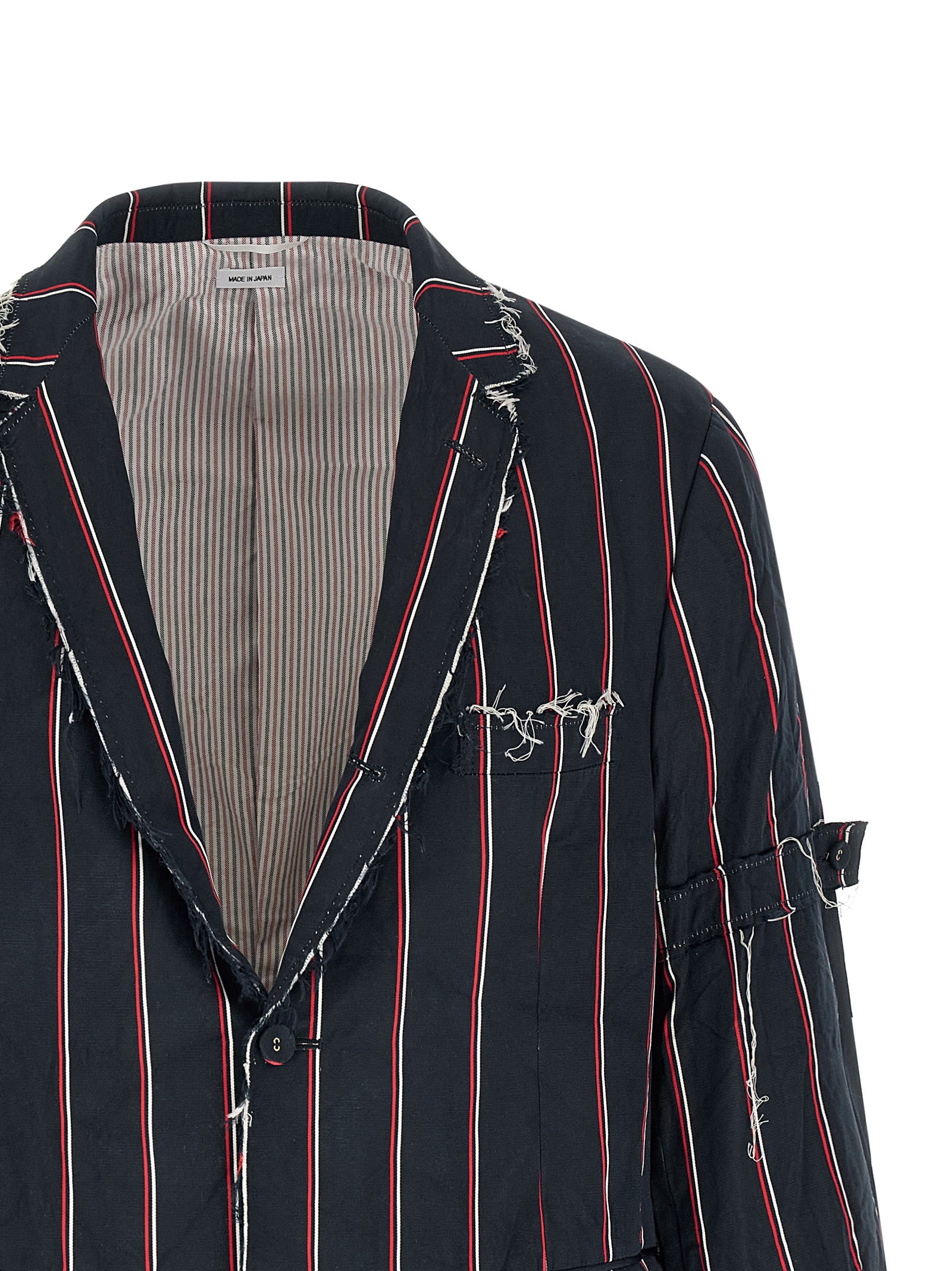 Thom Browne Blue Silk Men's Blazer