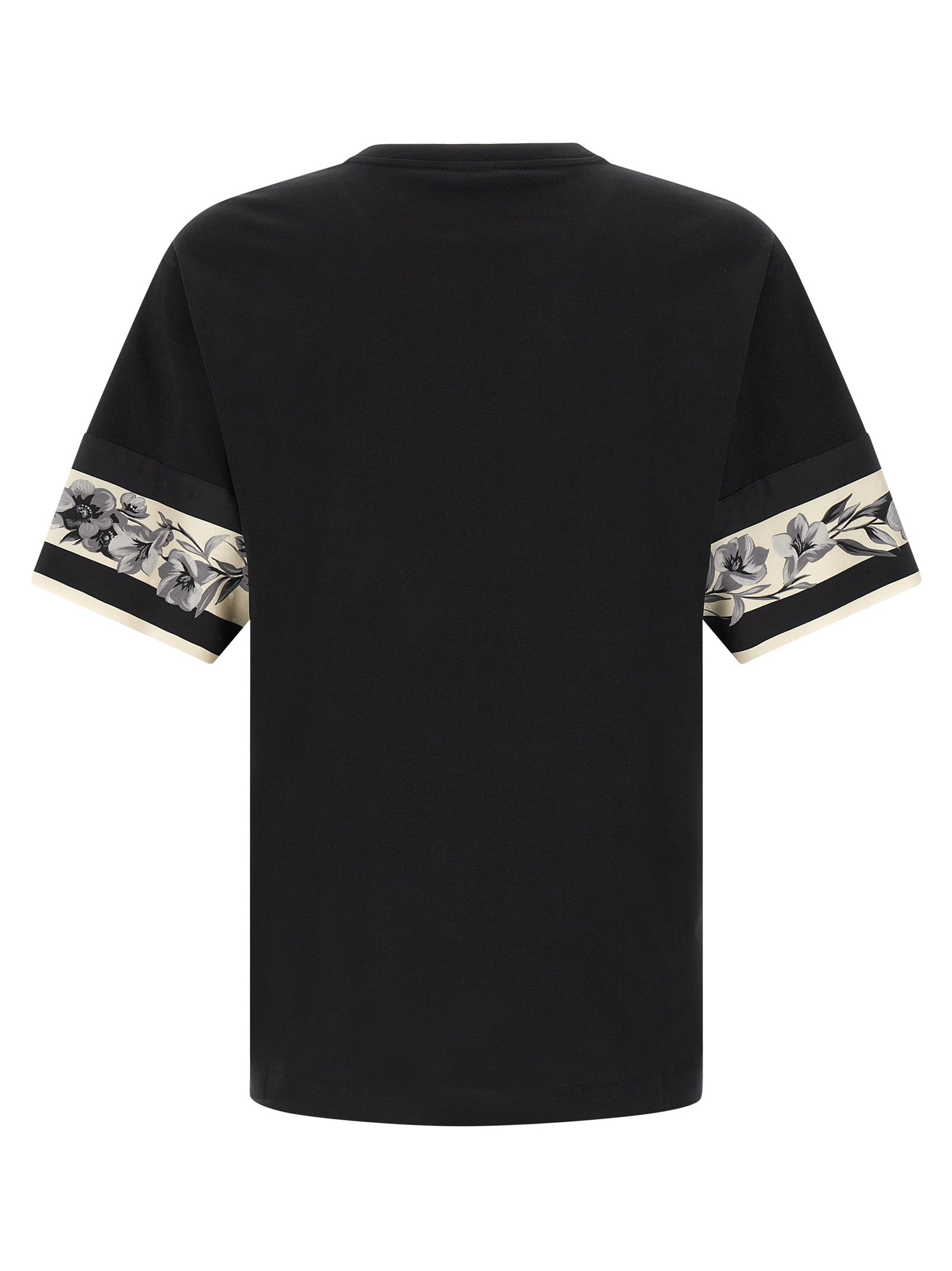 Dolce & Gabbana Black Cotton Long Sleeve Men's T-Shirt