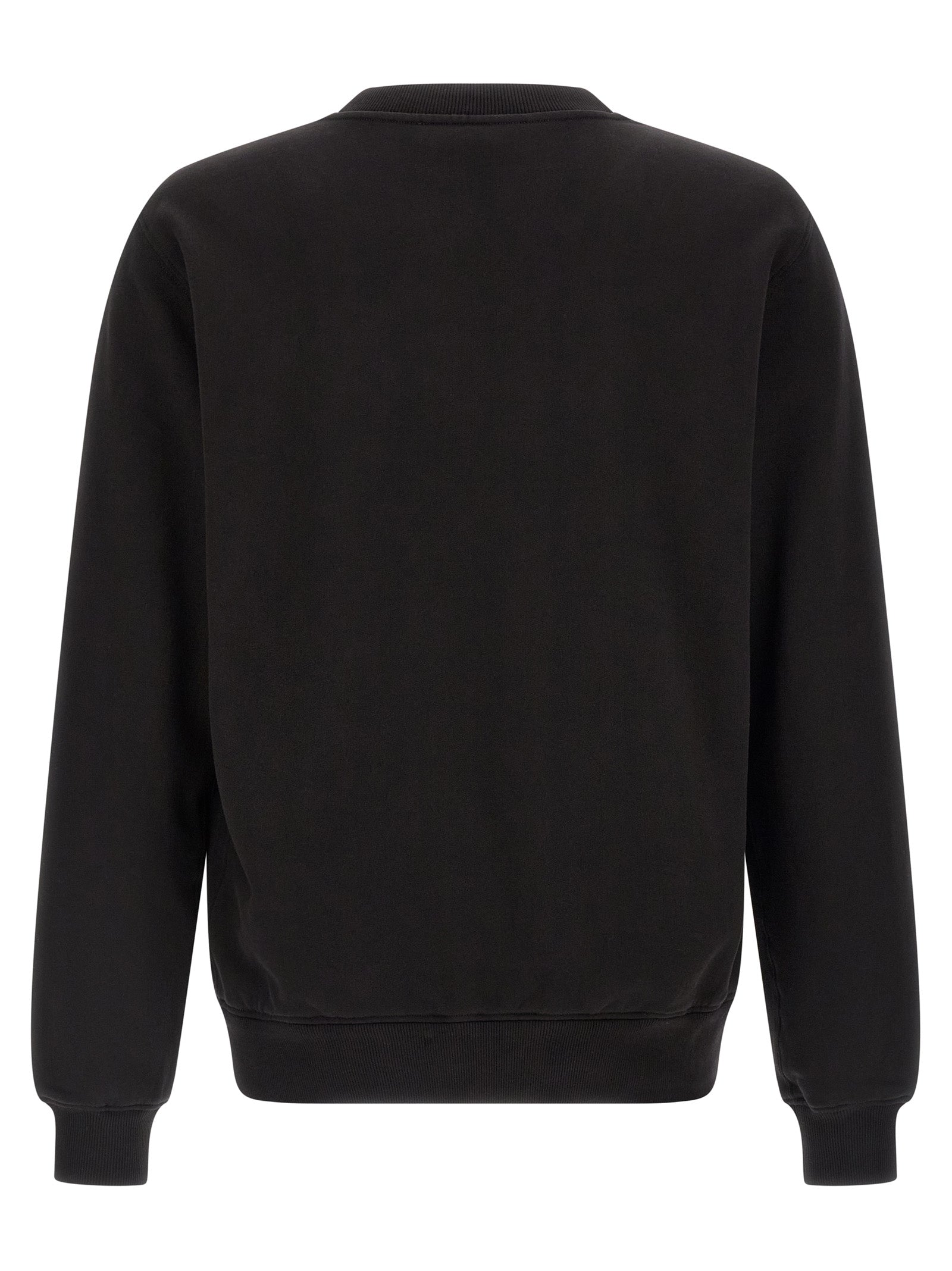 Dolce & Gabbana Black Cotton Men's Sweatshirt