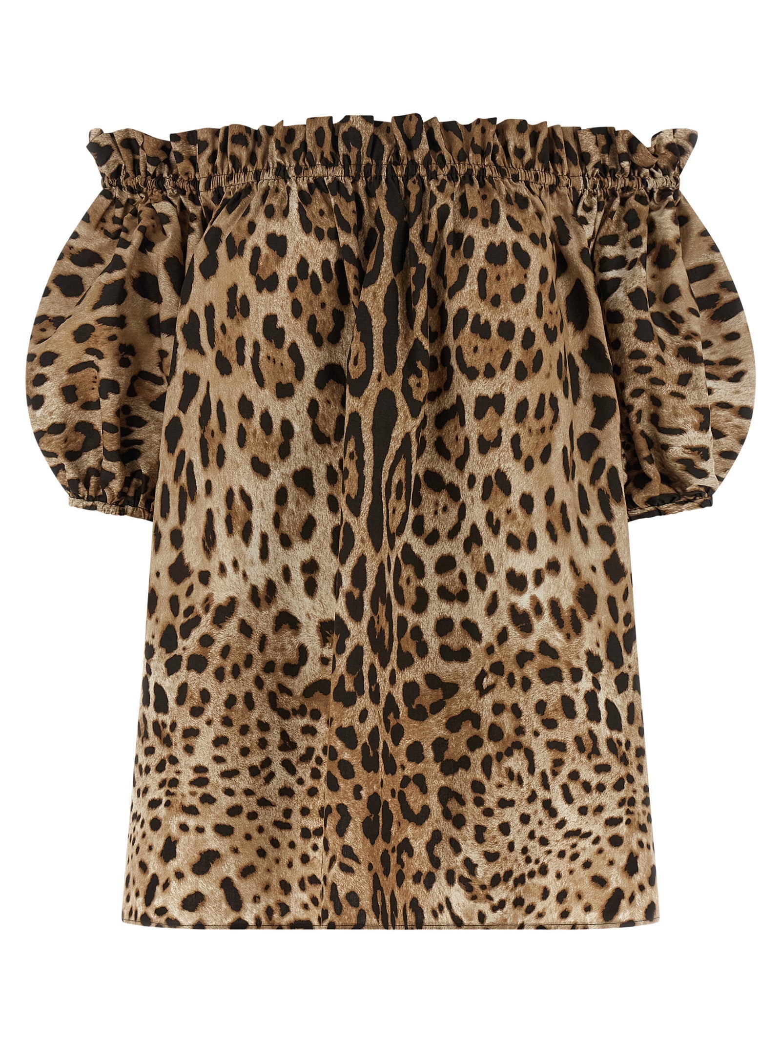 Dolce & Gabbana Brown Cotton Women's Shirt