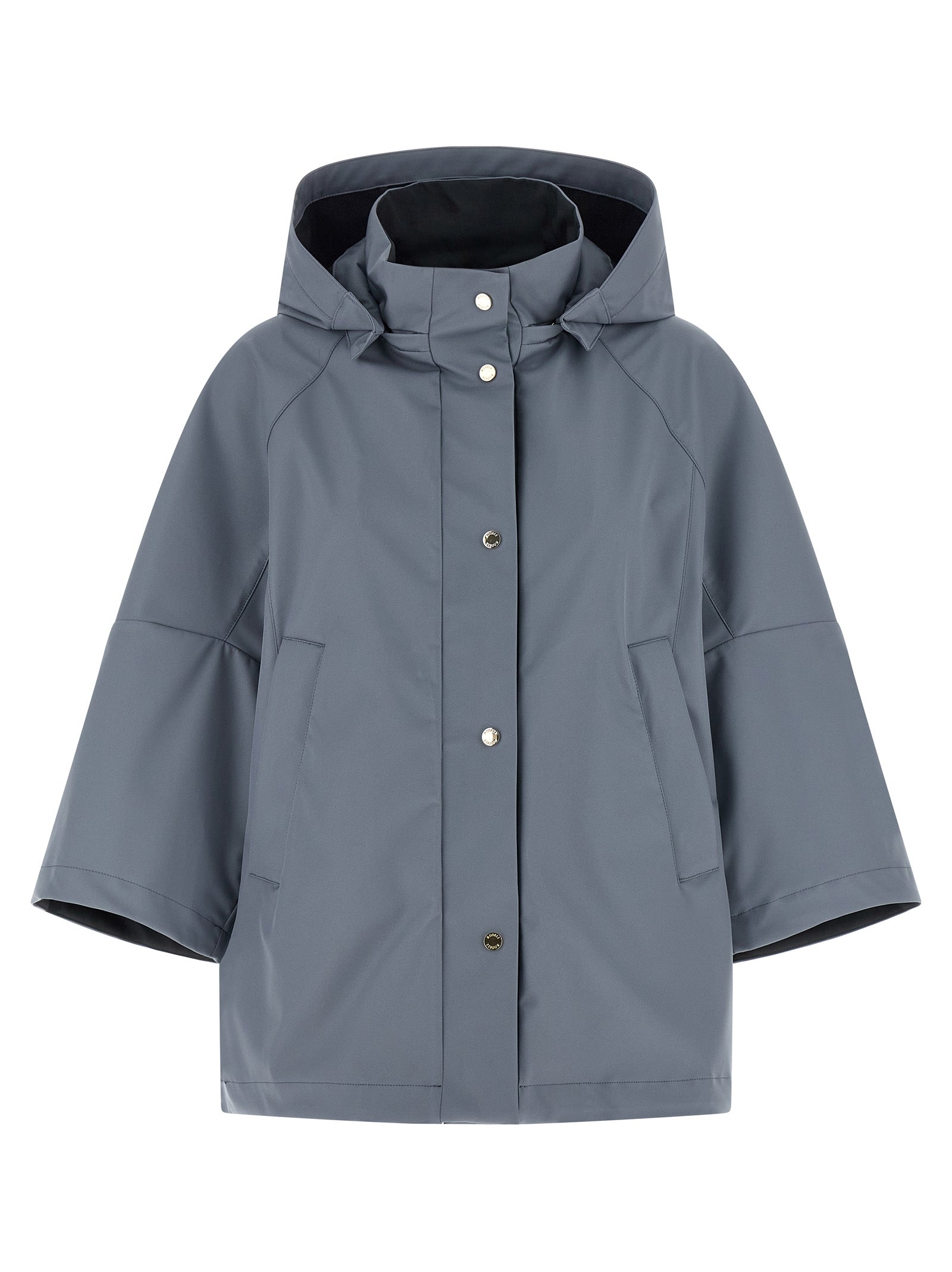 MooRER Blue Polyester Shell Women's Jacket