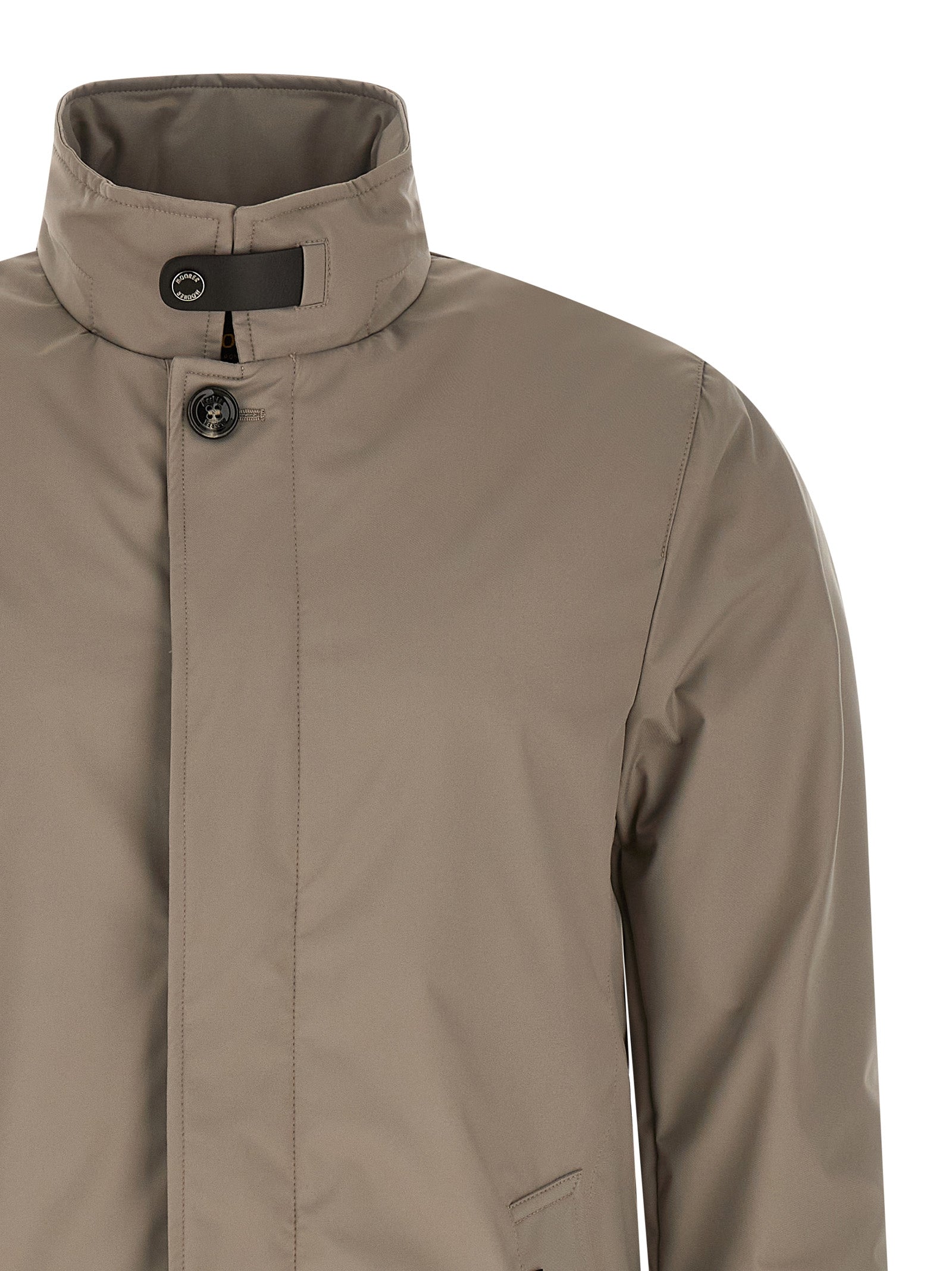 MooRER Gray Polyester Shell Men's Jacket