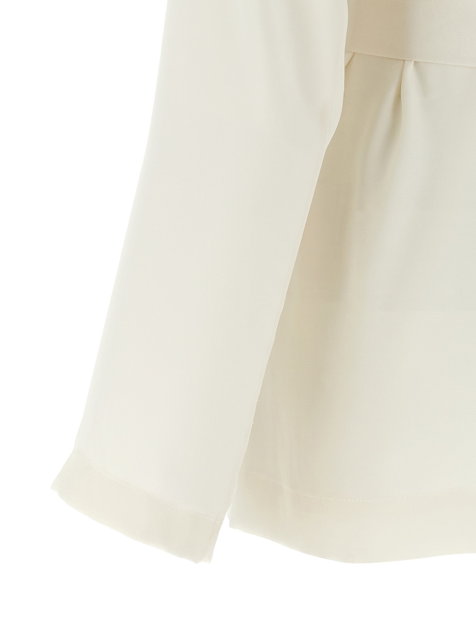 P.A.R.O.S.H. White Polyester Women's Blazer