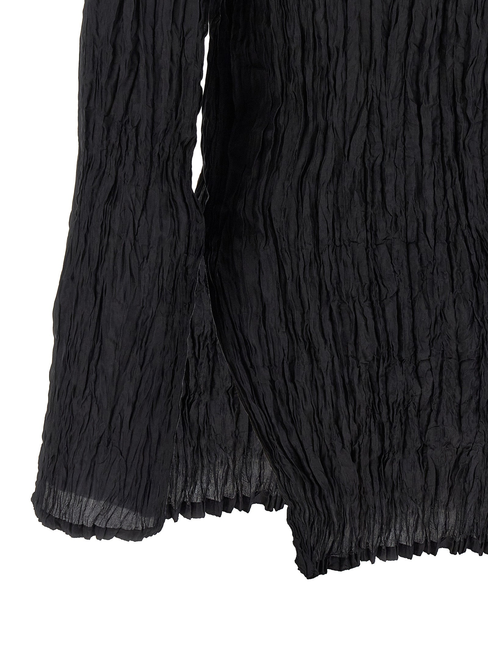 P.A.R.O.S.H. Black Silk Women's Blouse