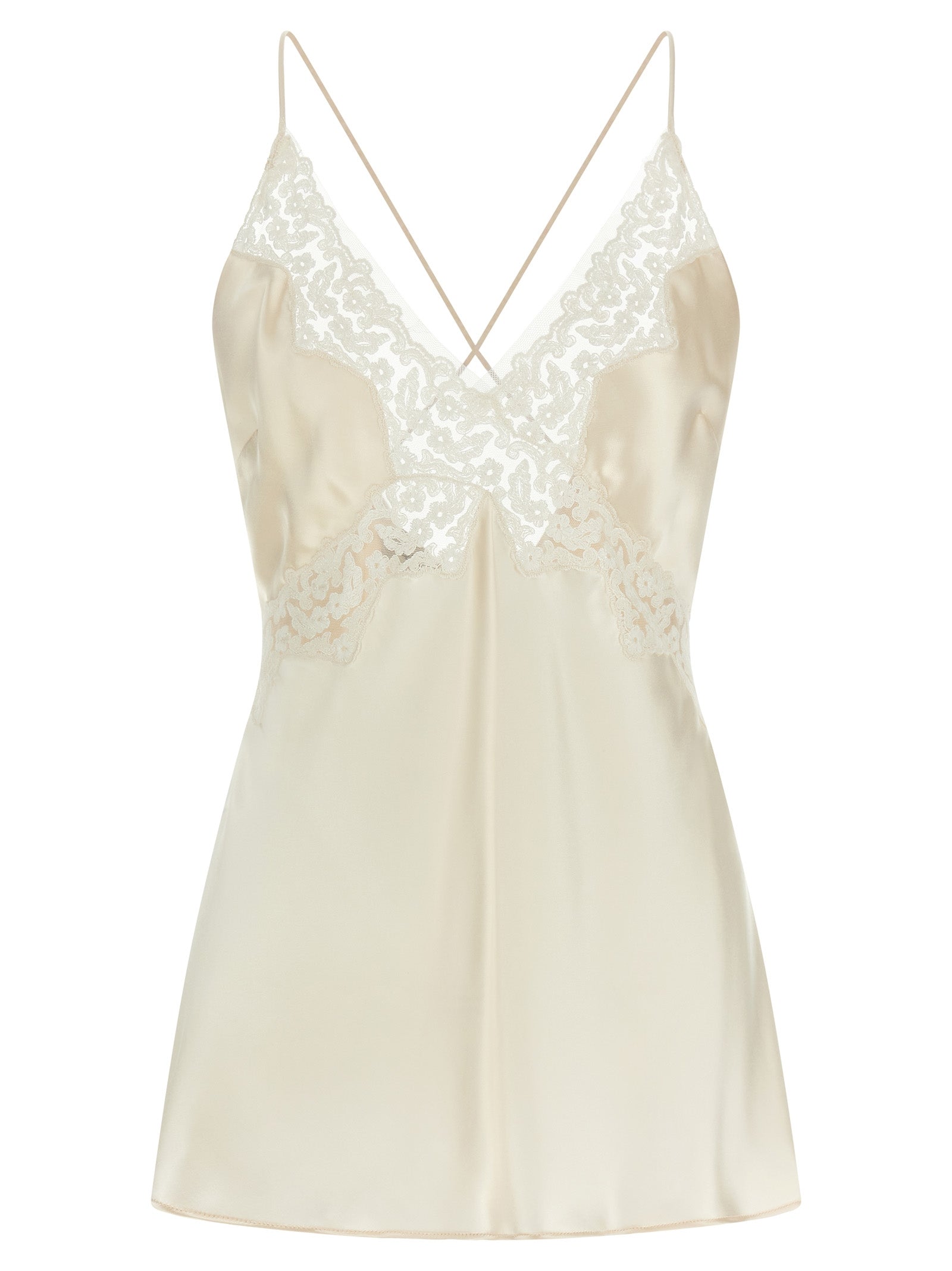 Alberta Ferretti Beige Viscose Tank Women's Tops