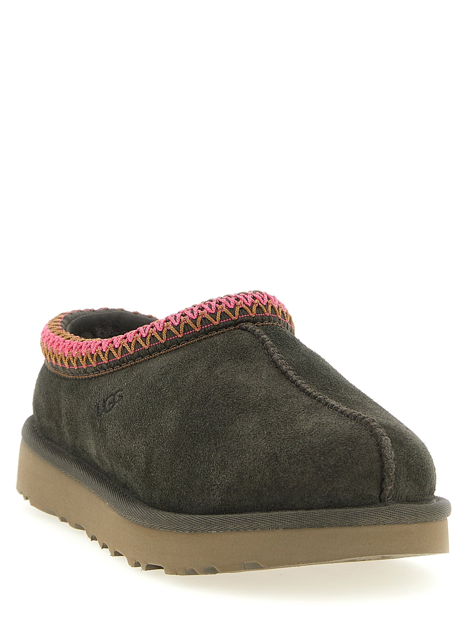 UGG Brown Leather Women's Clogs