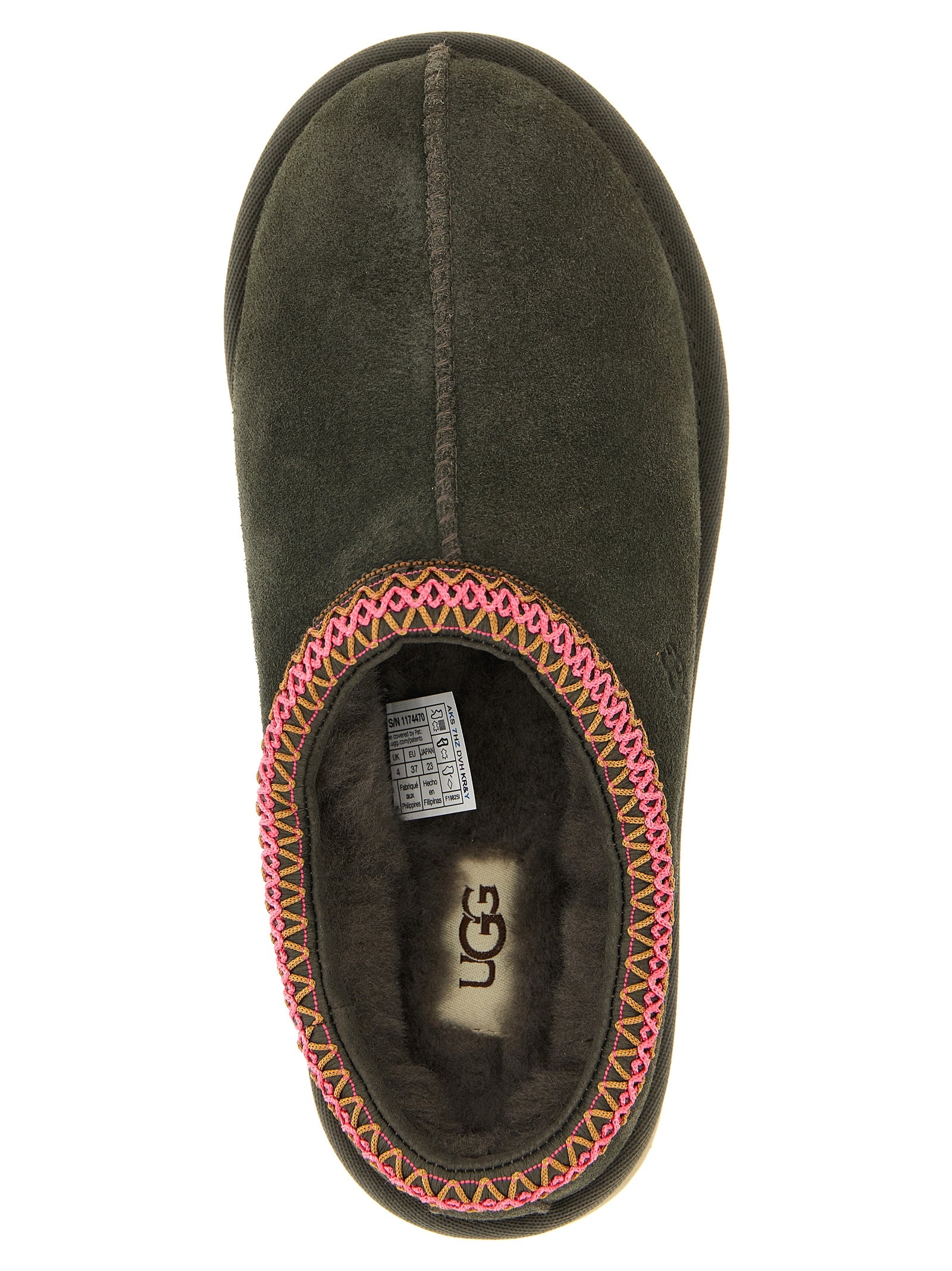 UGG Brown Leather Women's Clogs