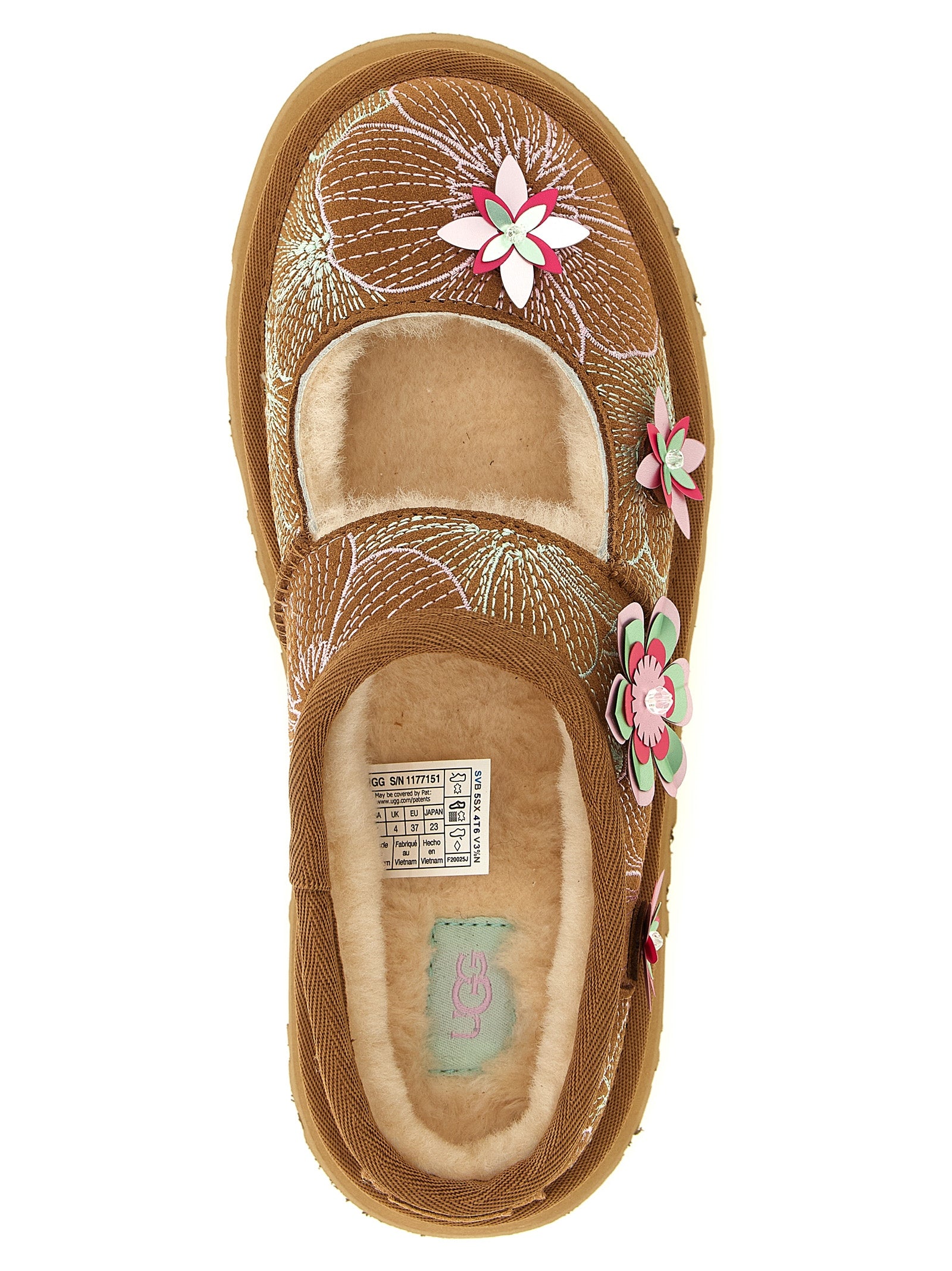 UGG Multicolor Leather Women's Flats